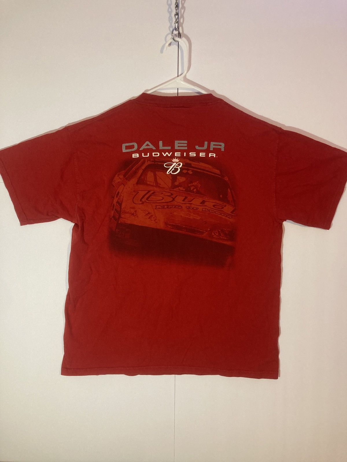NASCAR × Vintage Vintage Dale Earnhardt Jr Budweiser 2004 Graphic Tee Size US L / EU 52-54 / 3 - 1 Thumbnail