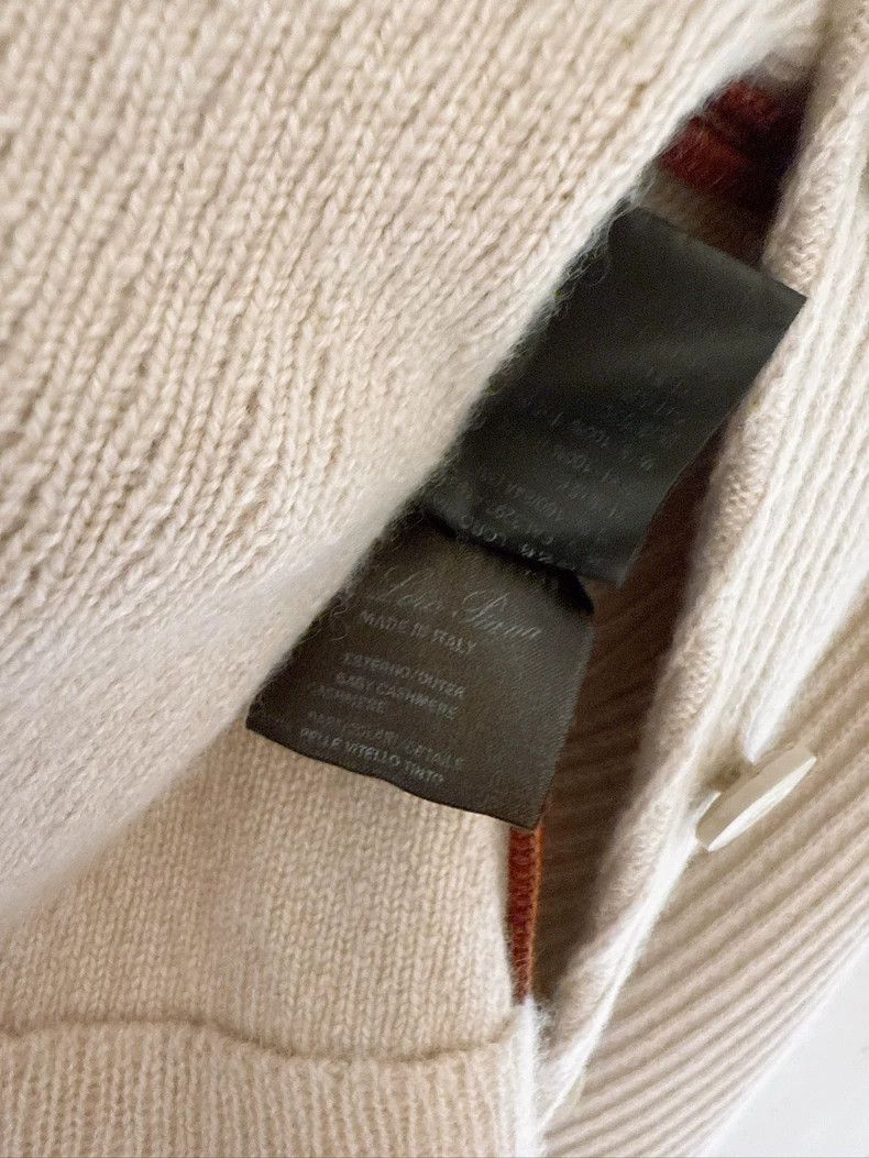 Loro Piana LORO PIANA Brown baby cashmere knit coat Size M / US 6-8 / IT 42-44 - 9 Thumbnail