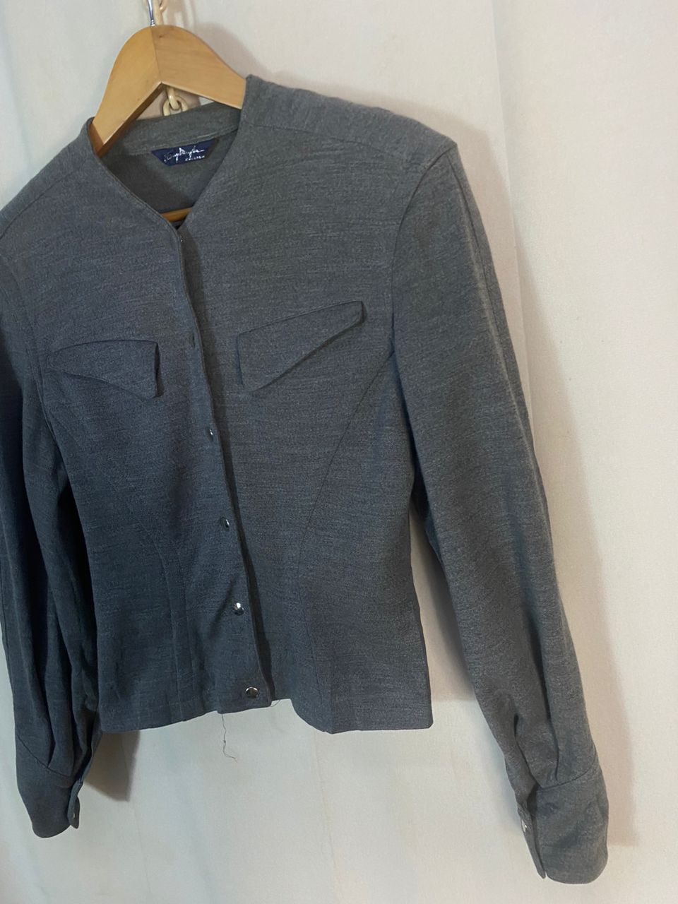 Thierry Mugler Thierry mugler edition snap button wool jacket Size S / US 4 / IT 40 - 4 Thumbnail