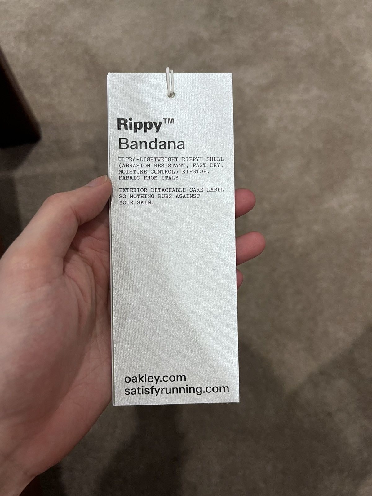 Oakley × Satisfy Oakley x Satisfy Rippy Bandana Size ONE SIZE - 7 Thumbnail