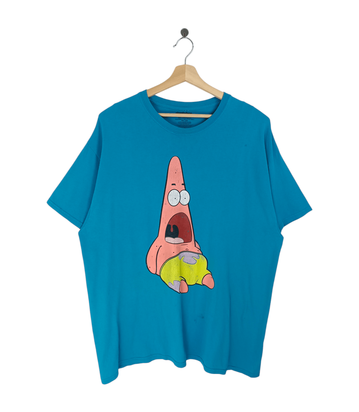 Cartoon Network VINTAGE SPONGEBOB SQUAREPANTS PATRICK STARFISH T FUNNY HUMOR Size US XL / EU 56 / 4 - 1 Thumbnail