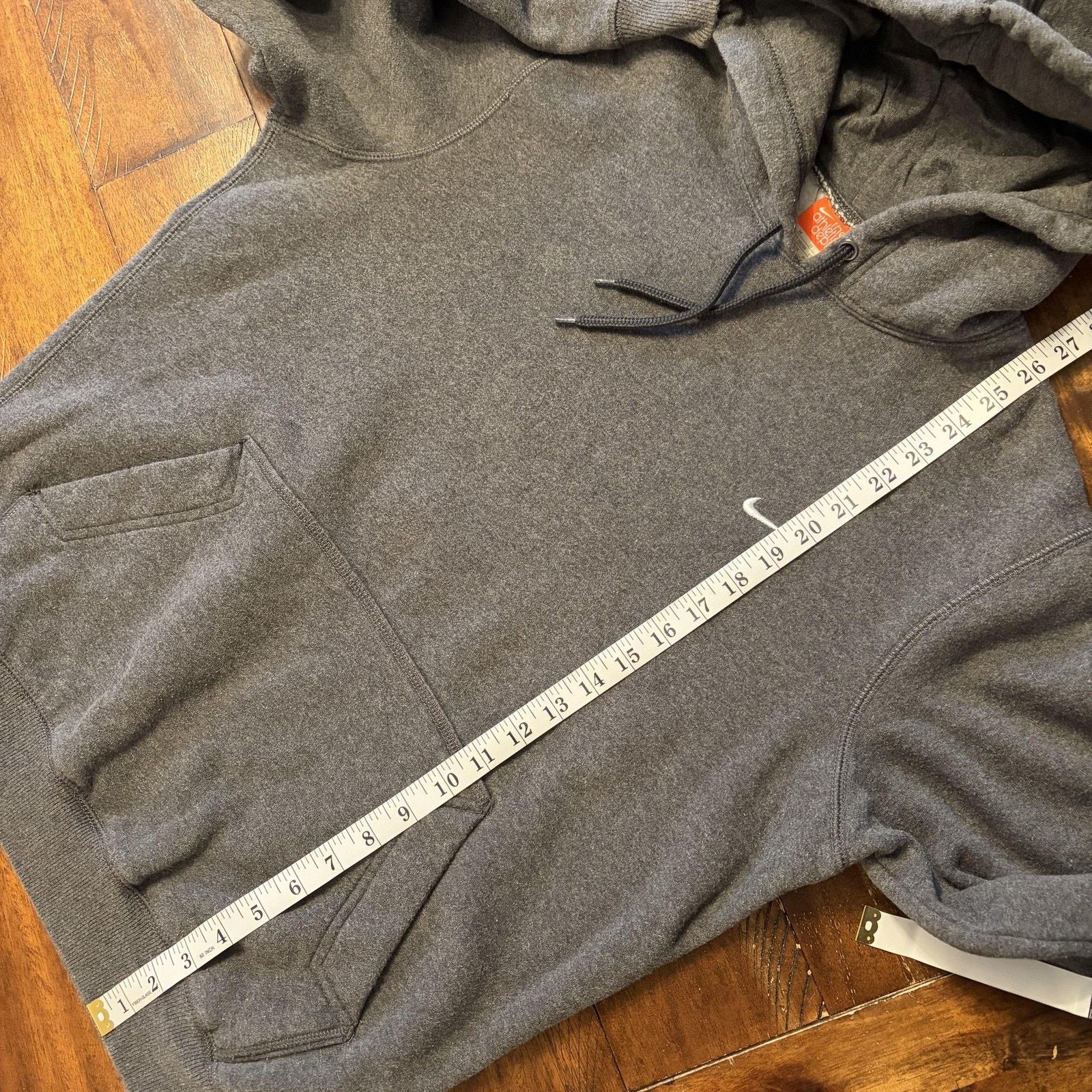 Nike Nike Hoodie Sweatshirt Medium Gray Fleece Pullover Pocket Size US M / EU 48-50 / 2 - 9 Thumbnail