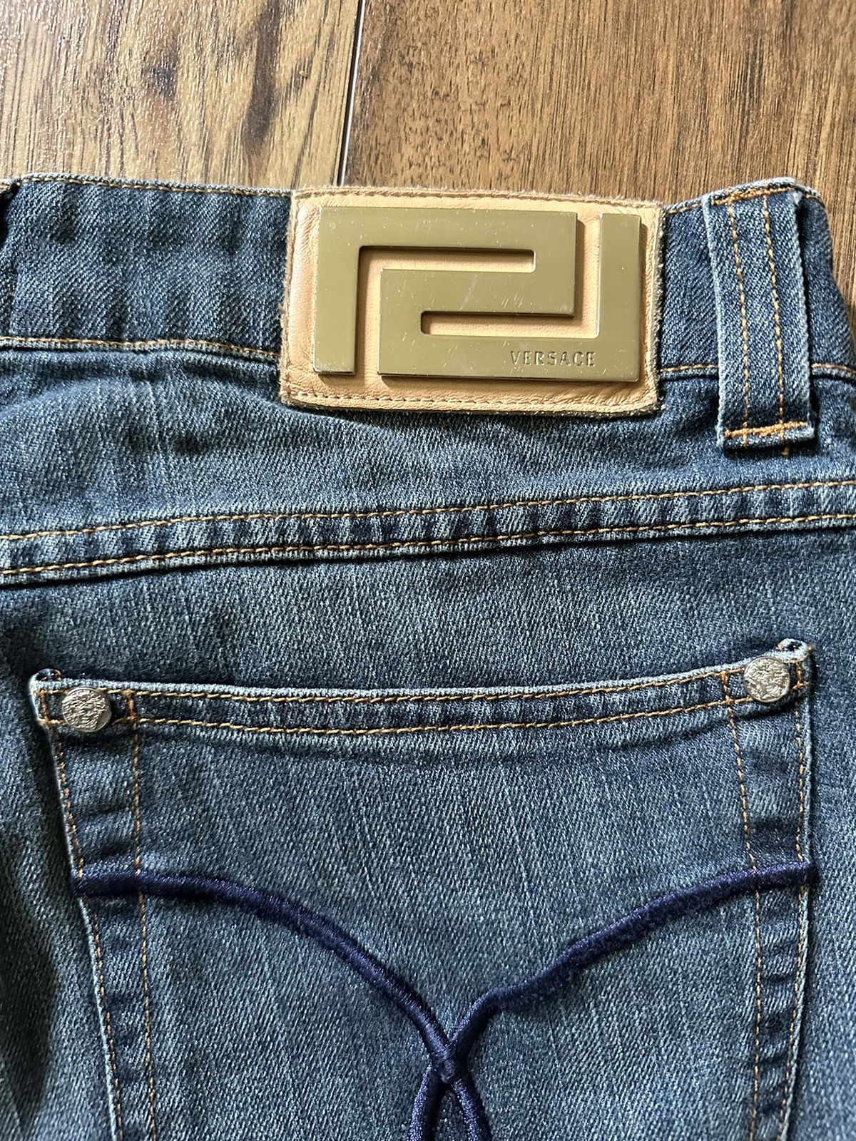 Versace × Vintage Versace jeans Size US 33 - 3 Thumbnail
