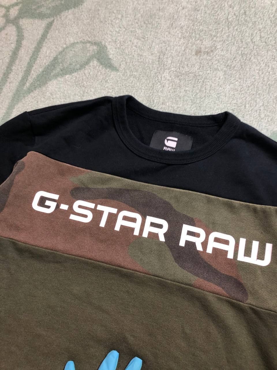 G-Star G-Star Raw Swando Camo Block Sweater Pullover Men's Size US L / EU 52-54 / 3 - 18 Thumbnail