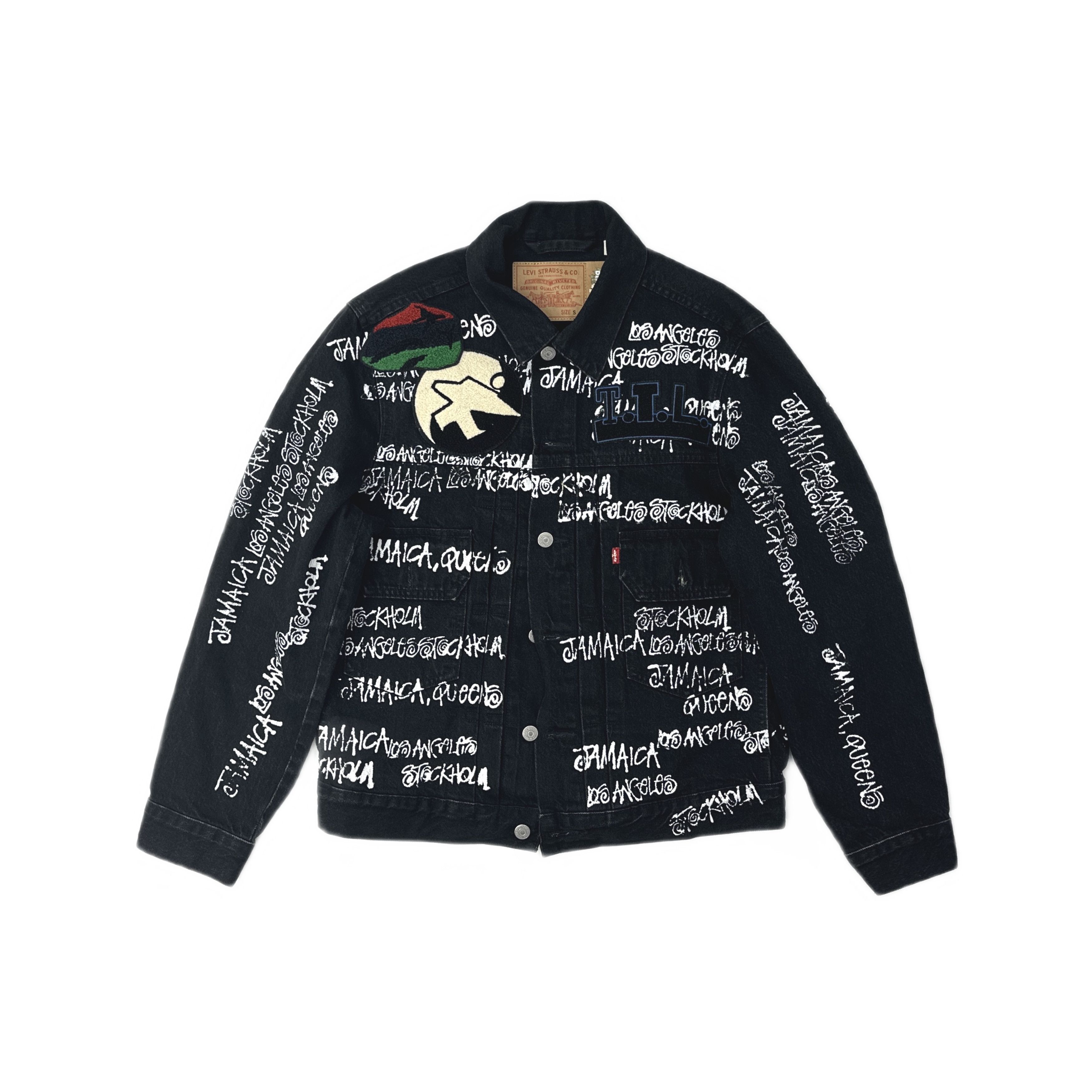 Levi's × Stussy Stussy Levi's crispy rinse denim jacket | Grailed