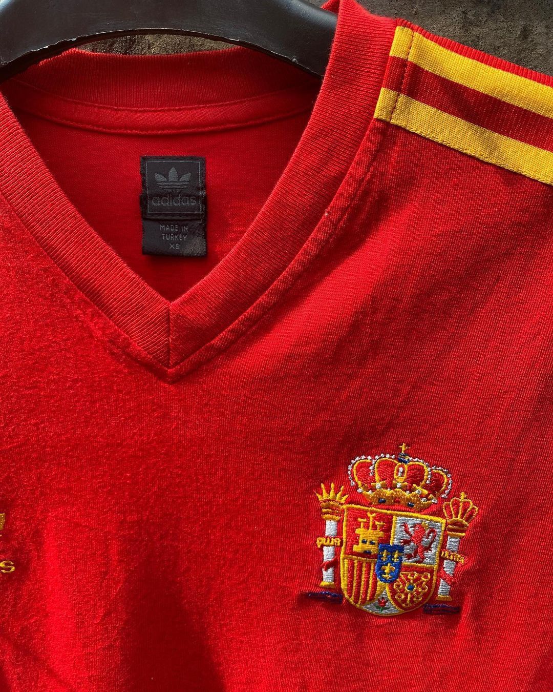 Adidas × Vintage Ringertee adidas x spain Size US M / EU 48-50 / 2 - 2 Thumbnail