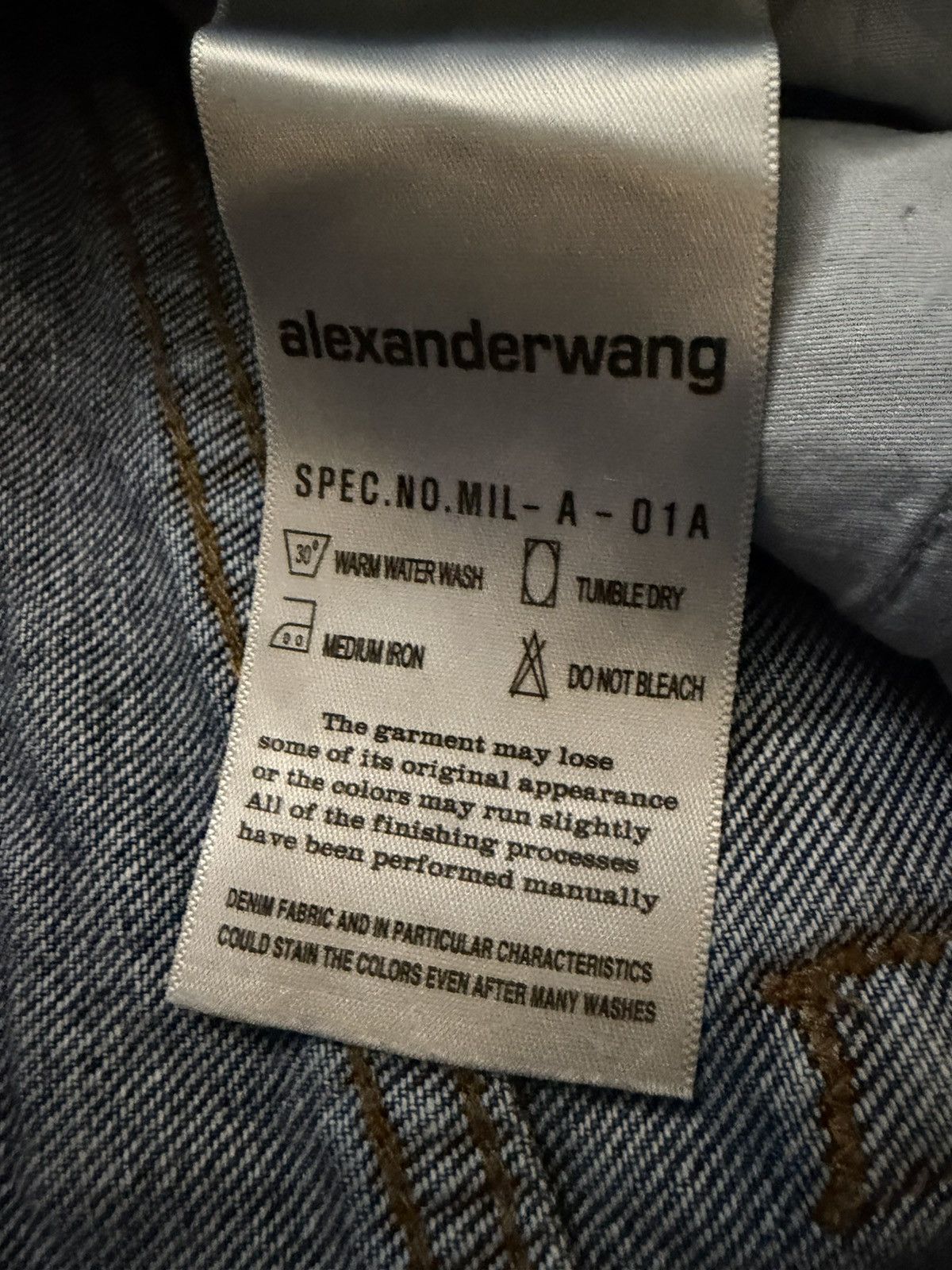 Alexander Wang Alexander Wang Wide Straight Leg Jeans Size US 28 / EU 44 - 13 Thumbnail