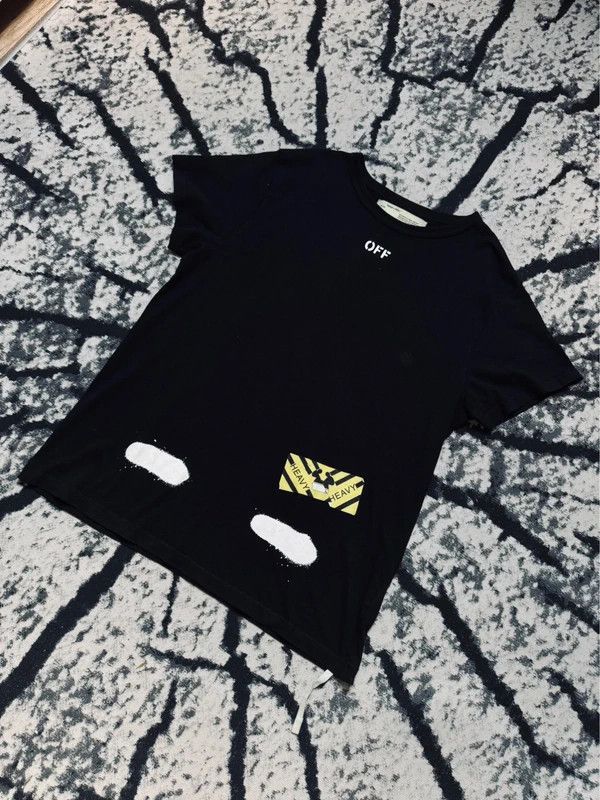 Off-White Vintage Offwhite t-shirt black logo white M Size US M / EU 48-50 / 2 - 3 Thumbnail