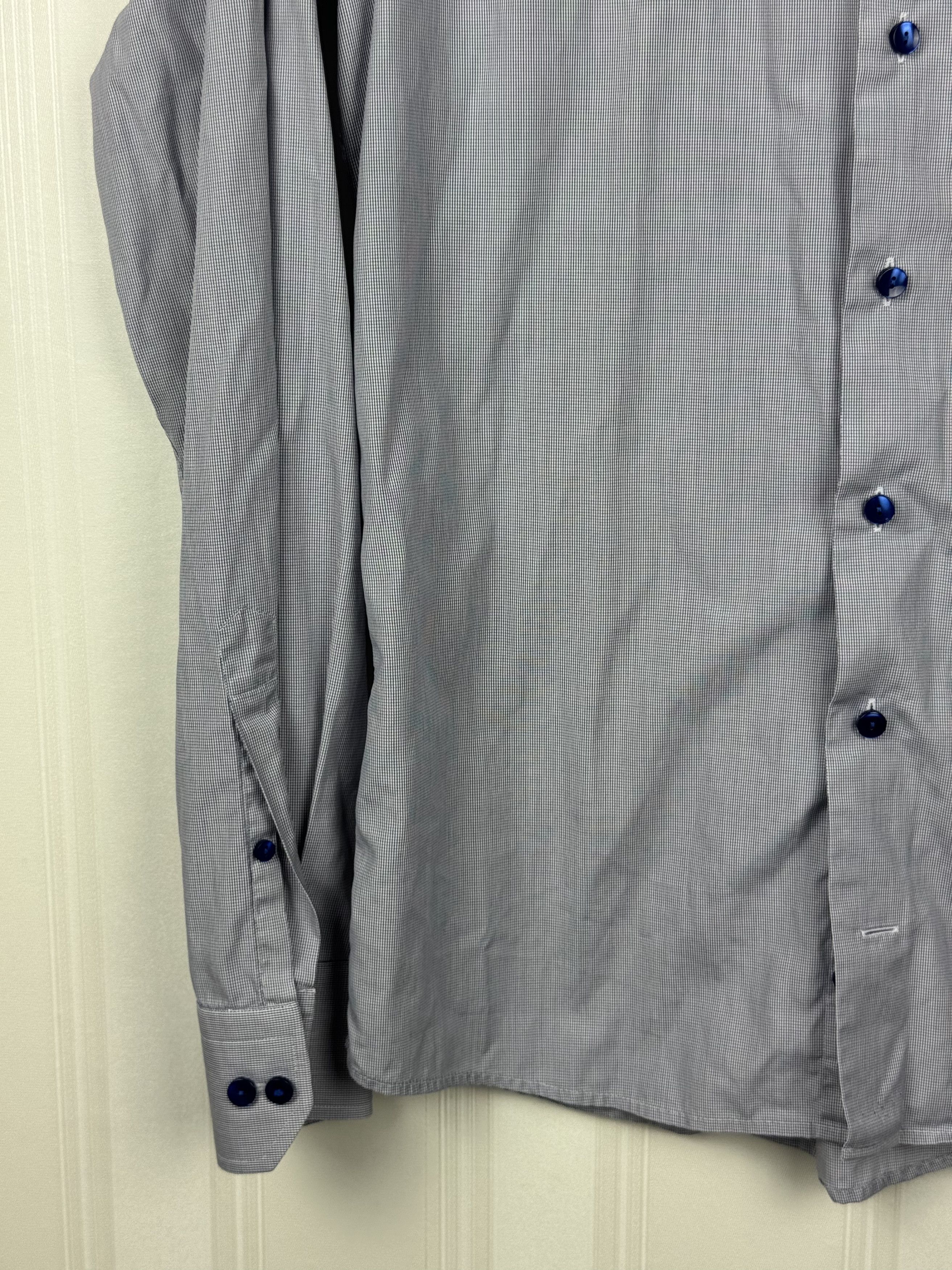 Eton Eton Blue Slim Fit Shirt Size 38 100% Cotton Size US M / EU 48-50 / 2 - 24 Thumbnail