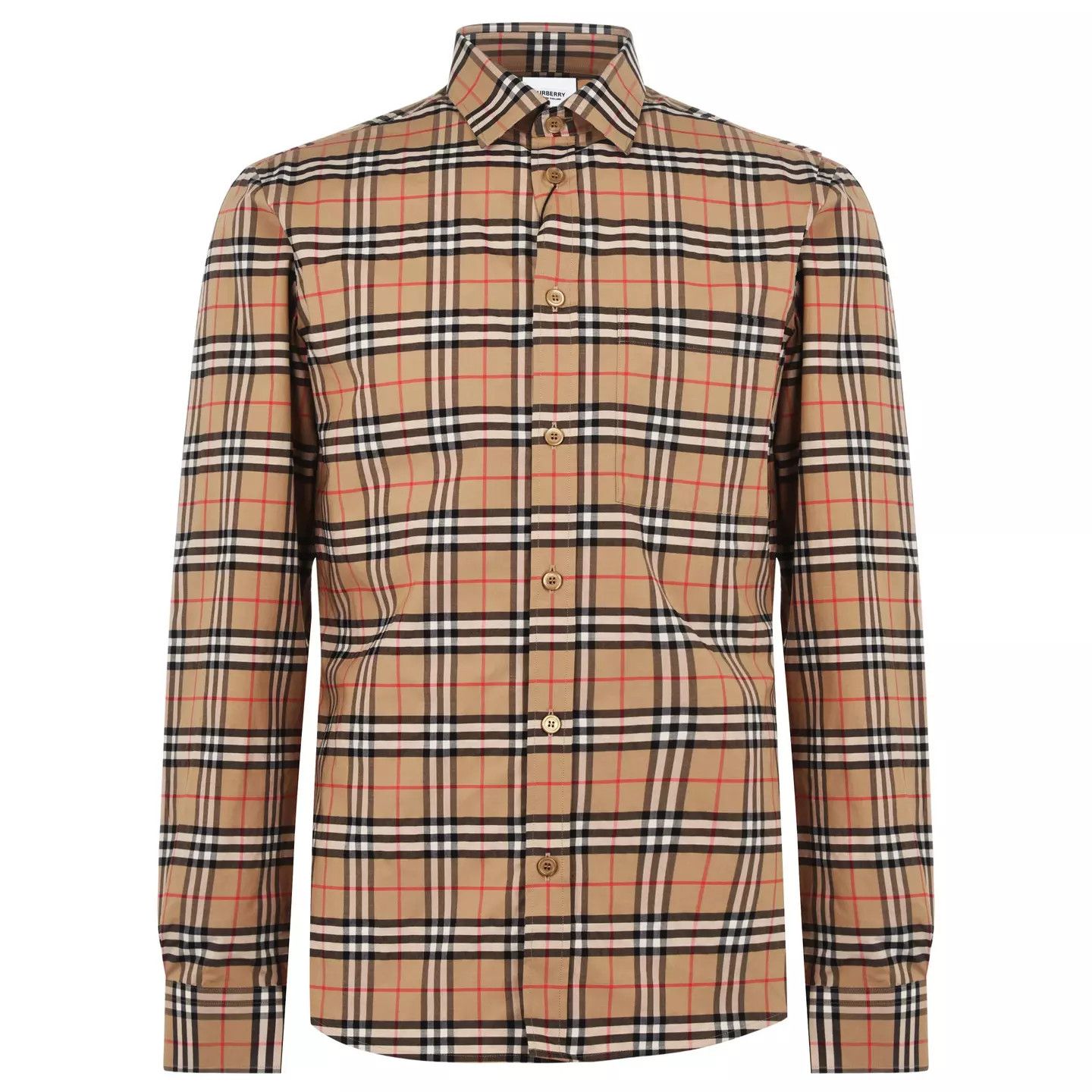 Burberry o1g2r1mq0426 Tartan Cotton Simpson Shirt in Multicolor Size US S / EU 44-46 / 1 - 1 Thumbnail