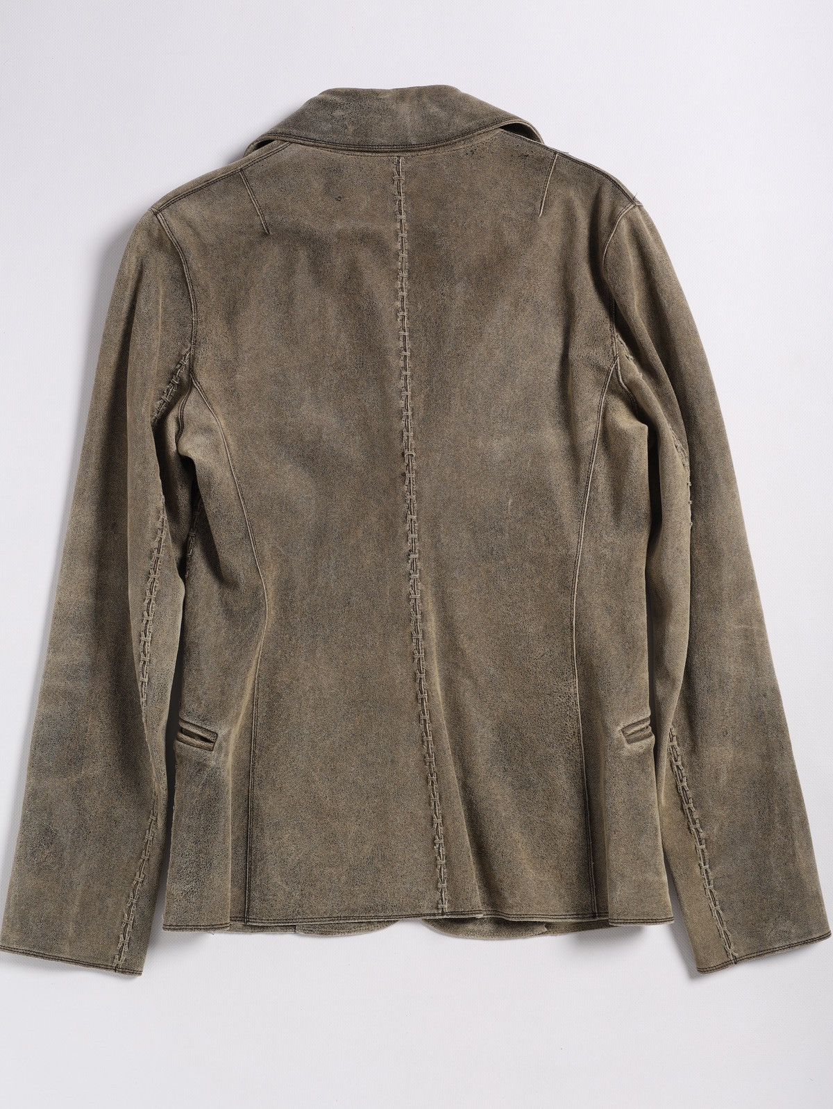 Other Rindi Leather Western Jacket Blazer Italy Fade Size M / US 6-8 / IT 42-44 - 12 Thumbnail