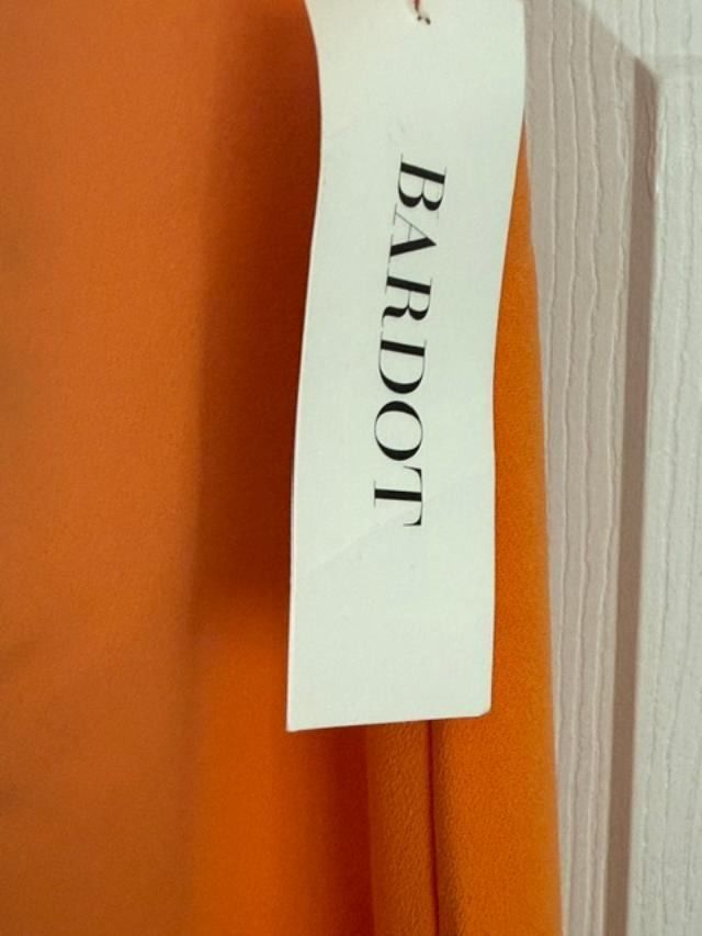 Bardo Bardot Brisa (REVOLVE) Midi Dress in Orange Fizz NWT - XS Size XS / US 0-2 / IT 36-38 - 4 Thumbnail