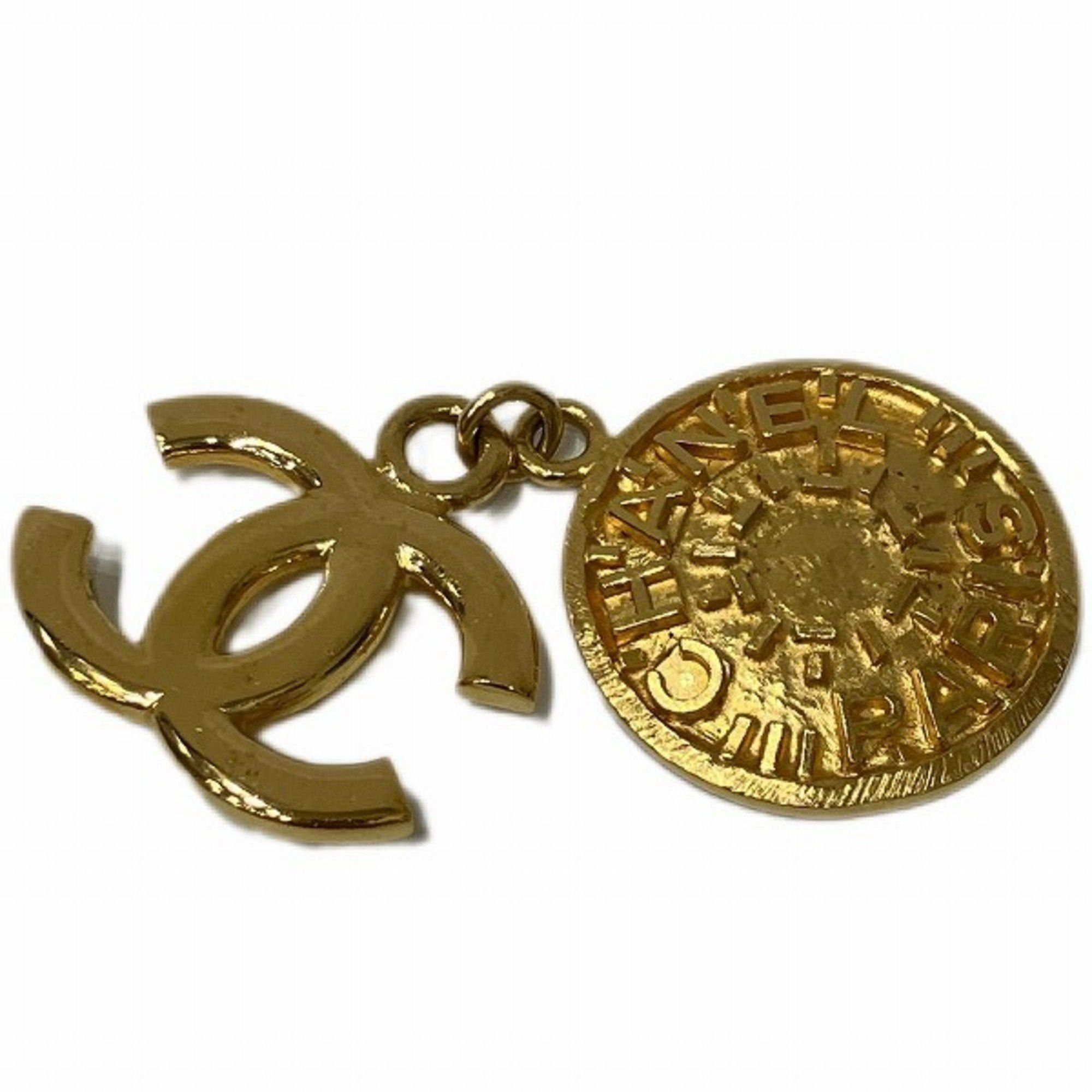 image of Chanel Cocomark 95A Brand Accessories Brooch Ladies in Gold, Women's