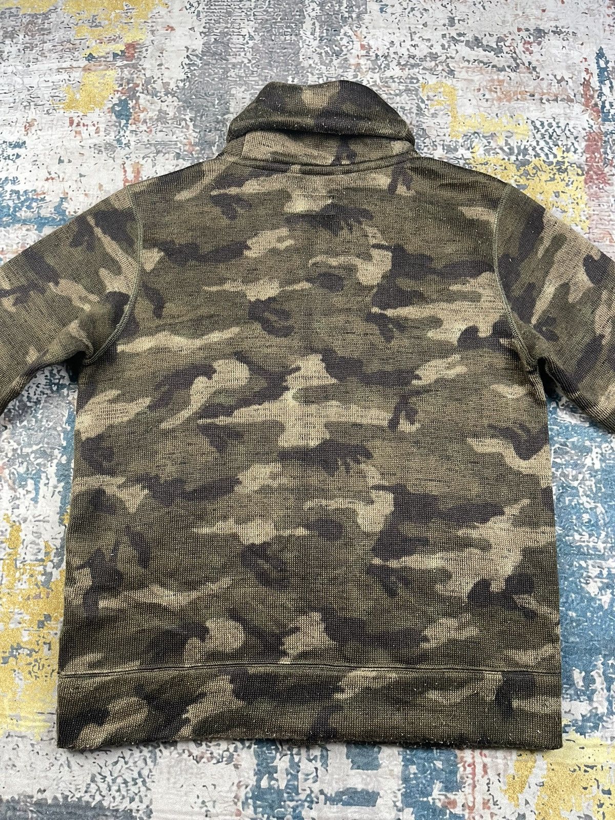 Beams Plus Beams Plus Camouflage Fleece Button Up Jackets Size US M / EU 48-50 / 2 - 8 Thumbnail