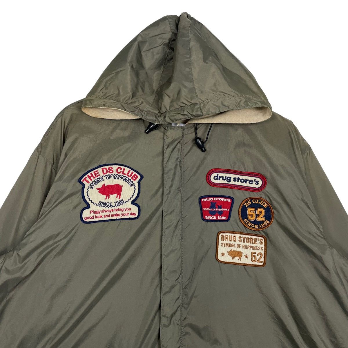 Hysteric Glamour × Japanese Brand 💥THE DRUG STORE PATCHERS LOGO HOODIE JACKET Size US L / EU 52-54 / 3 - 2 Thumbnail