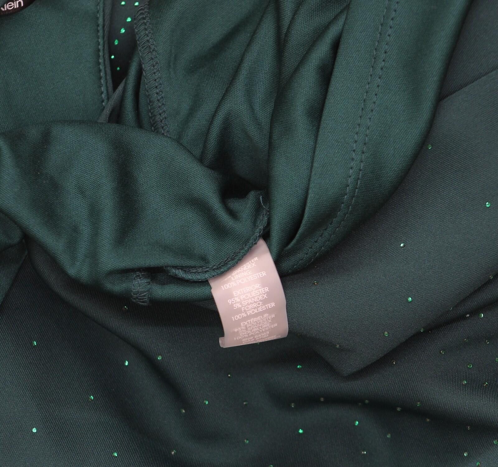 Calvin Klein Nwt Calvin Klein Scuba Sheath Dress Emerald Green 2 Size XS / US 0-2 / IT 36-38 - 6 Thumbnail
