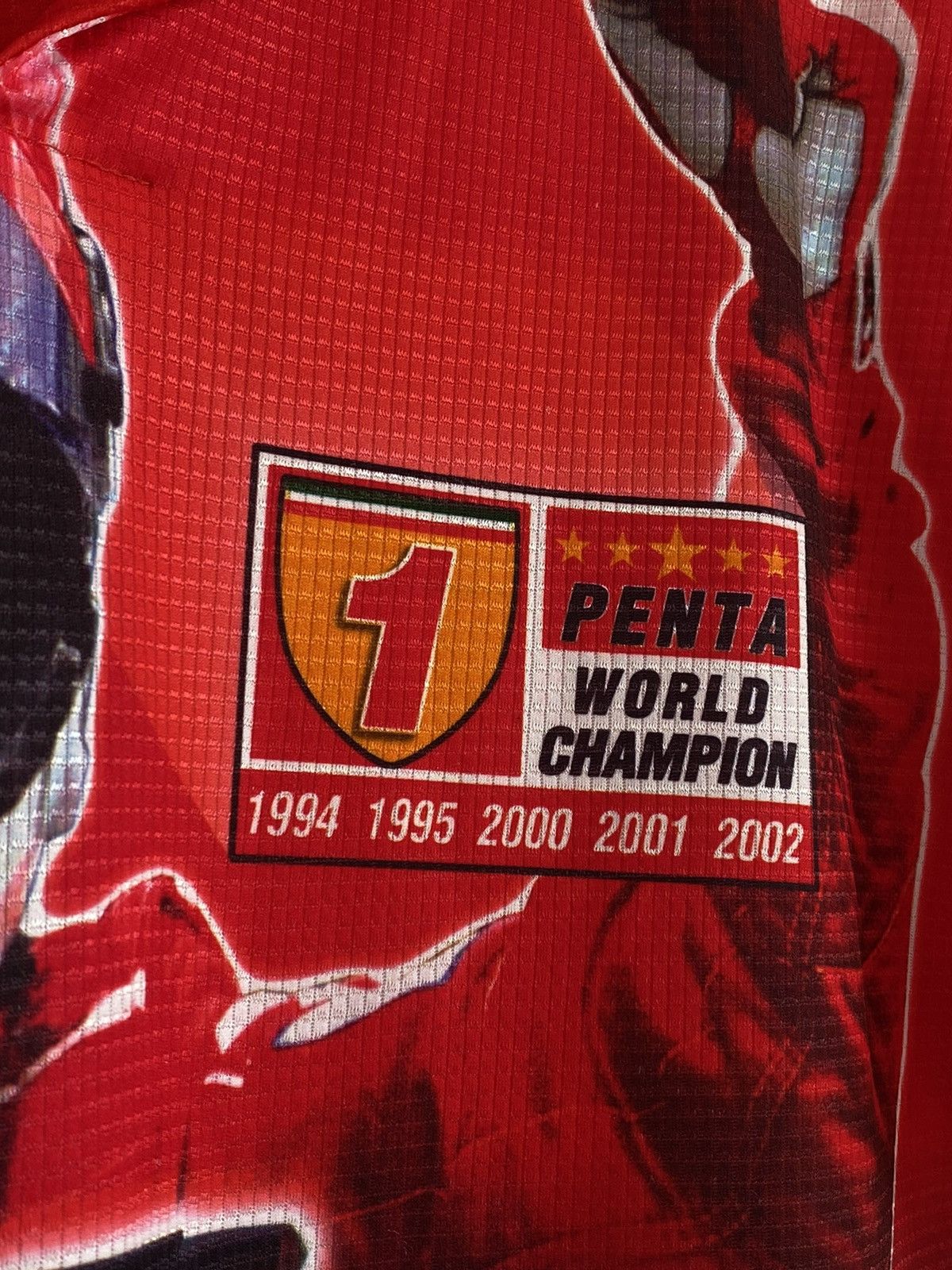 Ferrari 🔥 SCHUMI F1 THE LEGEND VINTAGE RACING SHIRT 90s Y2K BANGER Size US S / EU 44-46 / 1 - 9 Thumbnail