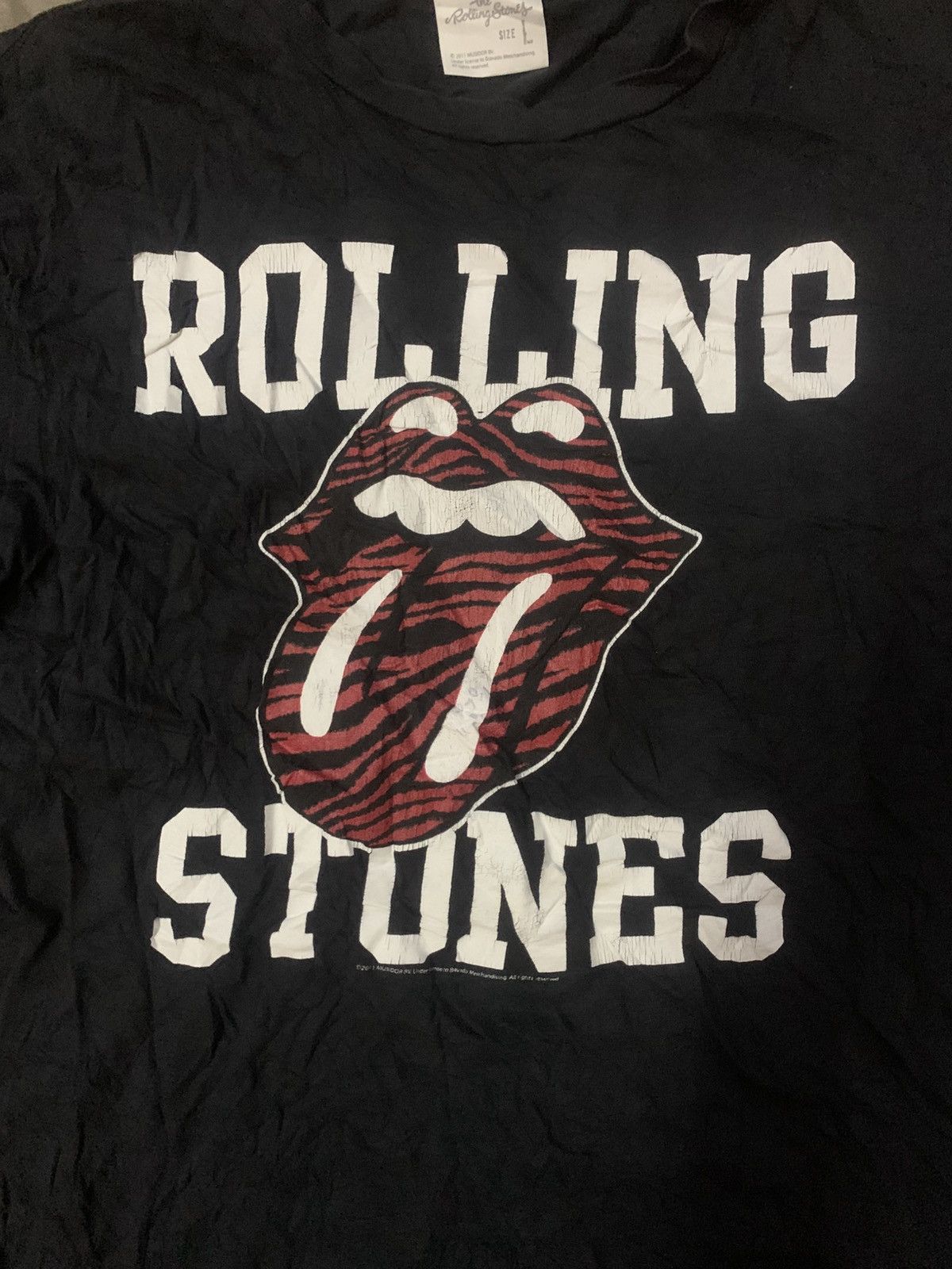 The Rolling Stones The Rolling Stones 2011 Official Merchandise Tre Size US L / EU 52-54 / 3 - 3 Thumbnail