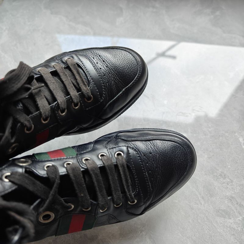Gucci Gucci Color-Blocked High-Top Sneakers Size US 8.5 / EU 41-42 - 5 Thumbnail