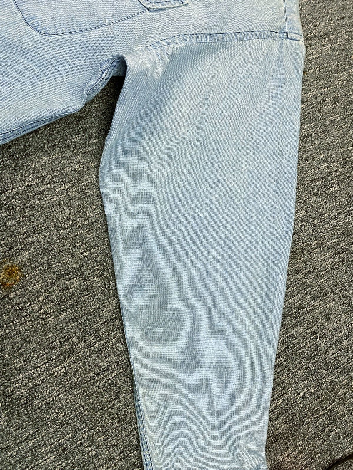 Japanese Brand Uncle Dolce Denim Distressed Shirt Size US XL / EU 56 / 4 - 10 Thumbnail