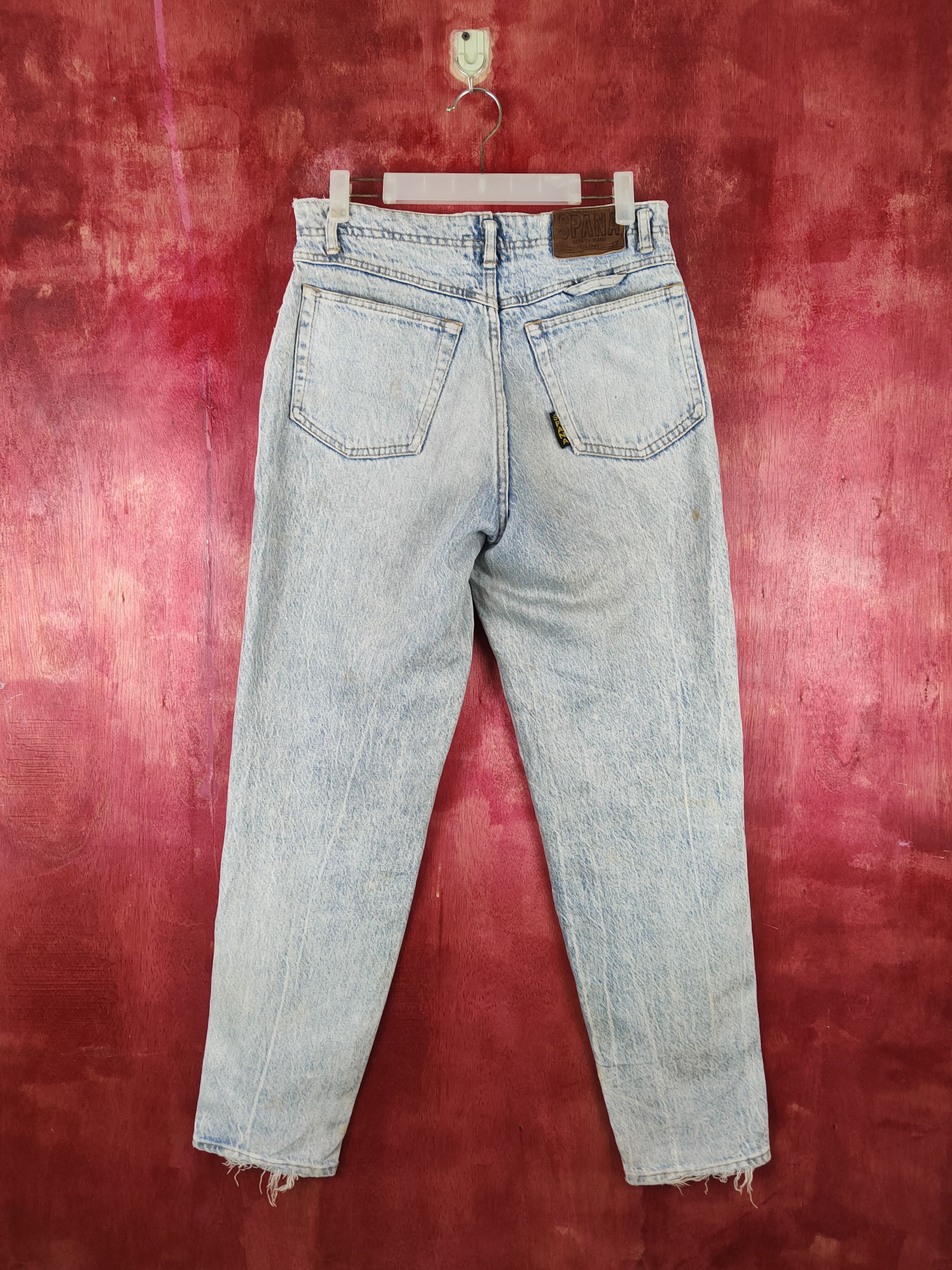 Big John Spana-Big John Blue Distressed vintage Denim#S16 16 Size US 30 / EU 46 - 8 Thumbnail