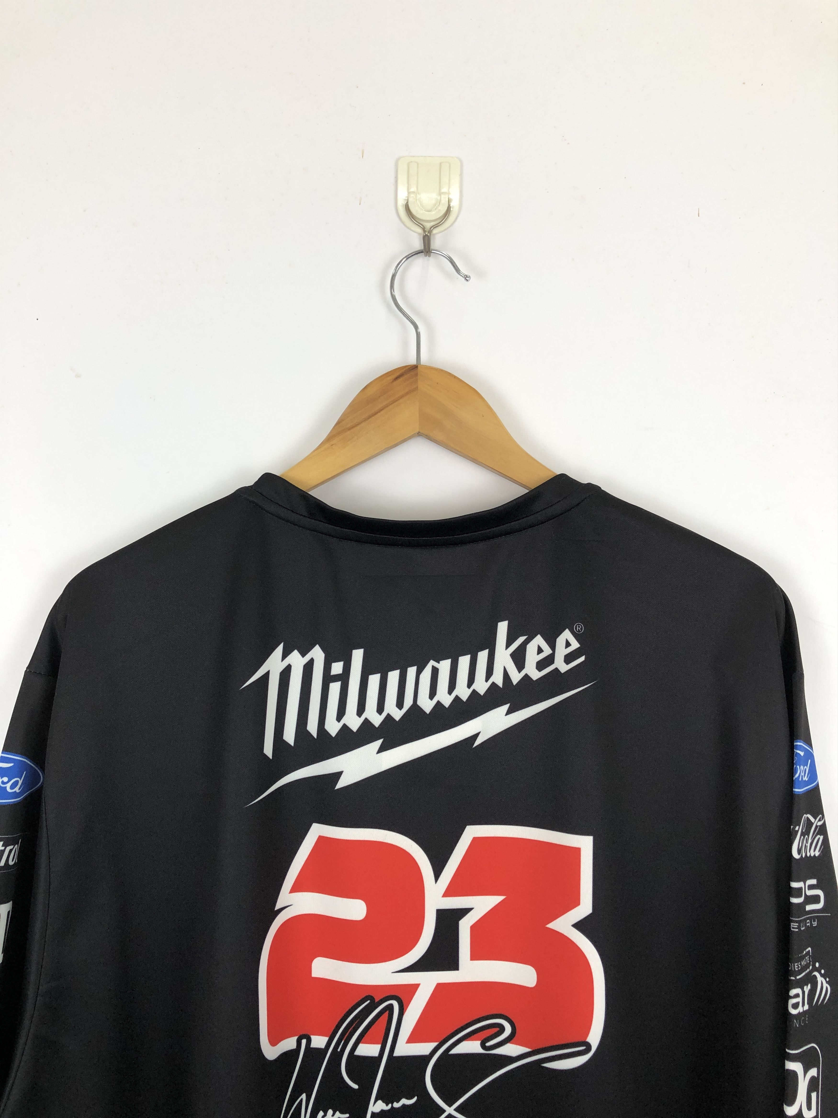 Vintage Milwaukee Racing 23Red Racing Will Davidson Tee TA0478 Size US XL / EU 56 / 4 - 4 Thumbnail