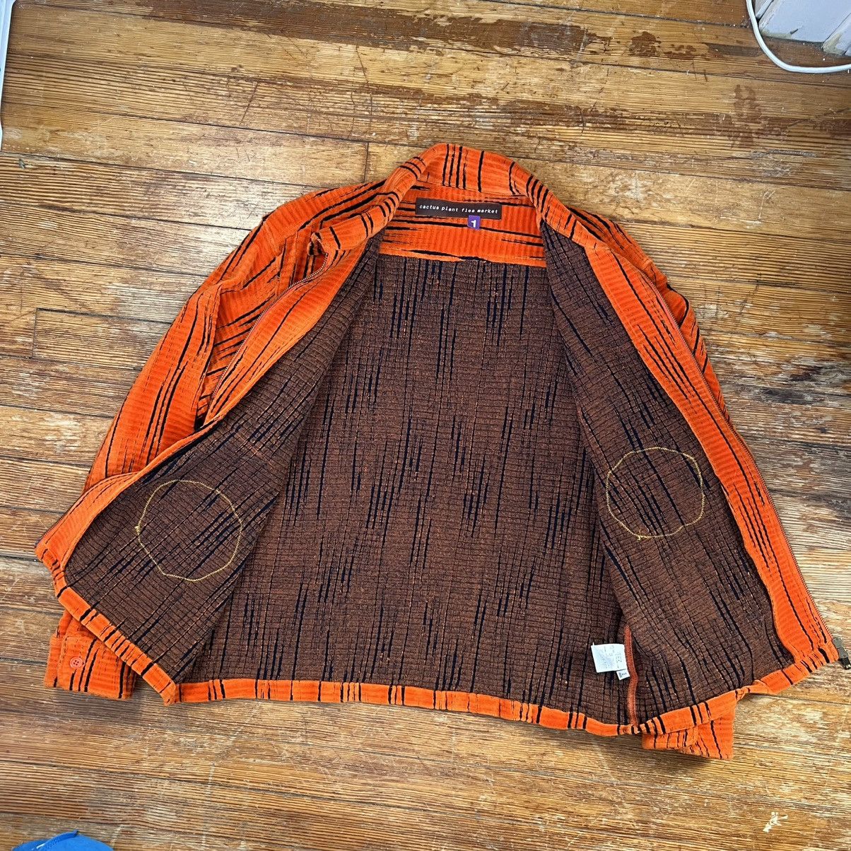 Cactus Plant Flea Market × Human Made CPFM orange crush double vision zip shirt Size US S / EU 44-46 / 1 - 5 Thumbnail