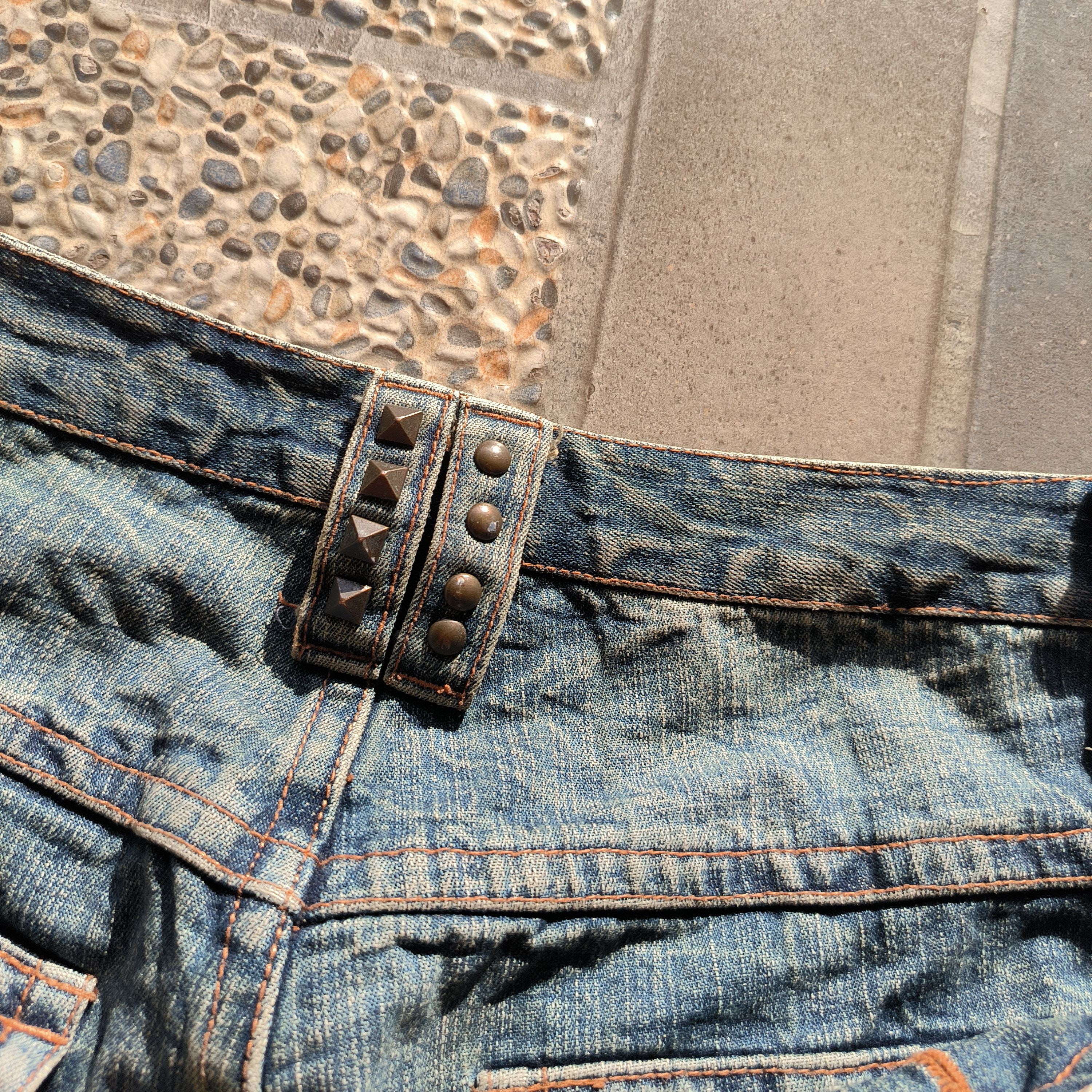 LOWBOX Vintage 2000s LOWBLOX Flared Jeans Size US 33 - 11 Thumbnail
