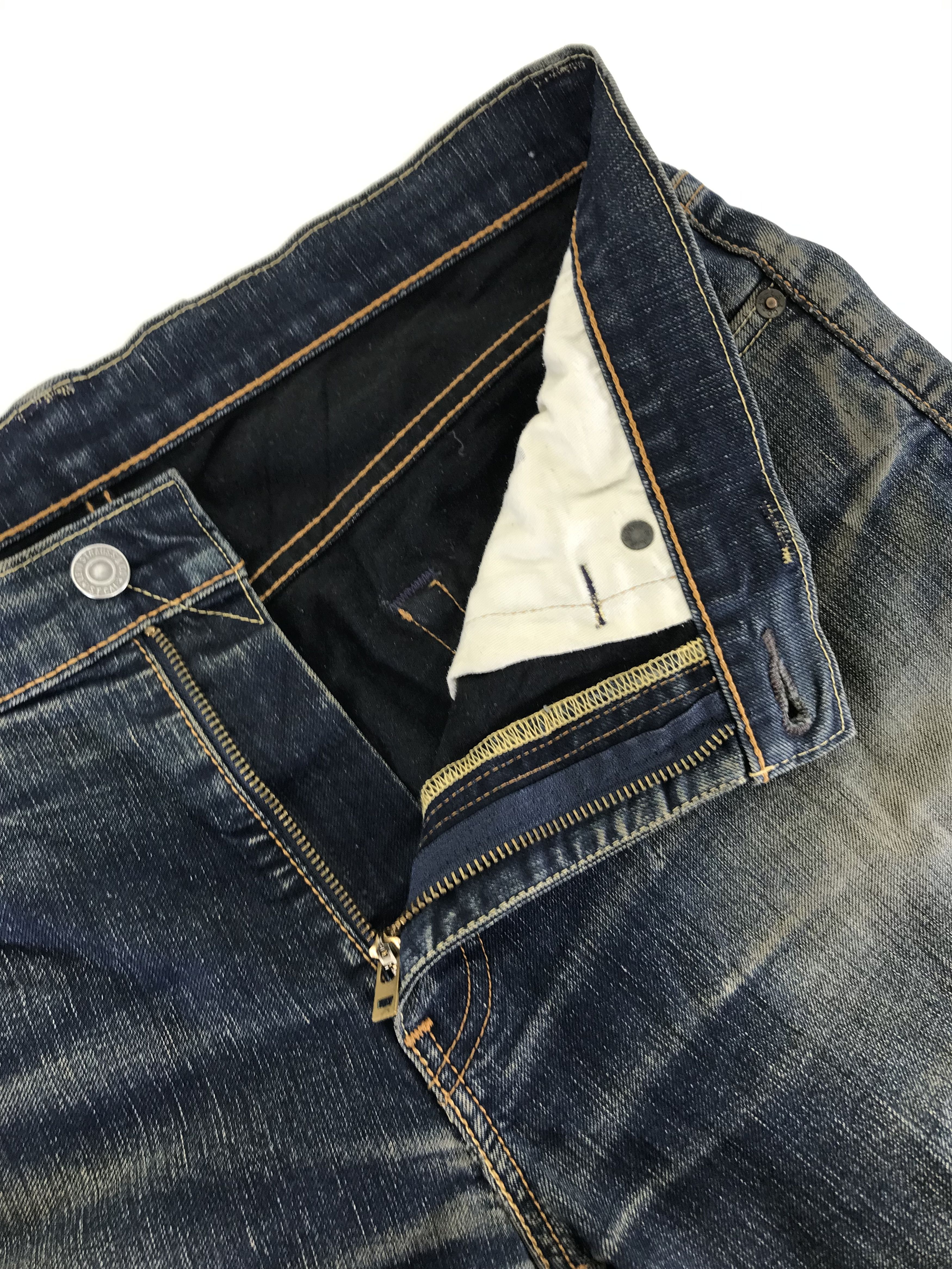 Levi's Vintage Levi's 511 Slim Cut Jeans Distressed Denim Size US 34 / EU 50 - 9 Thumbnail