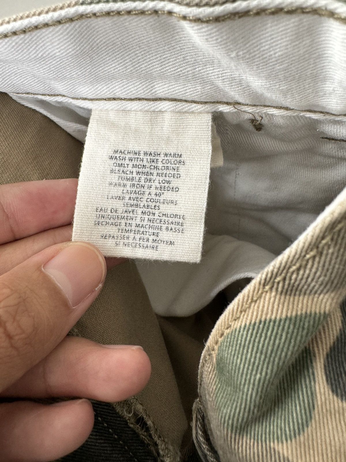 RRL Ralph Lauren Double RL Camo Shorts Size US 29 - 4 Thumbnail