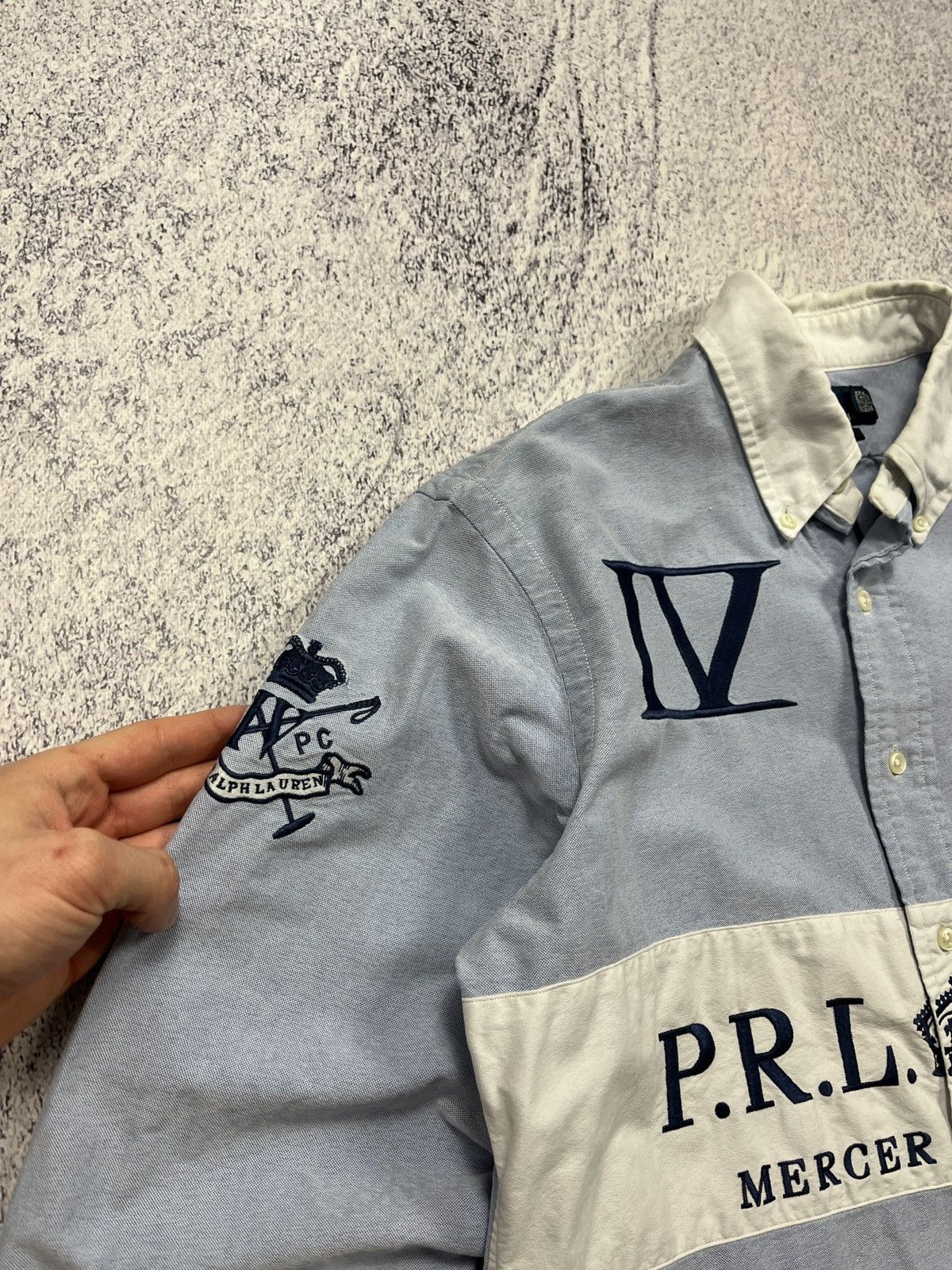 Polo Ralph Lauren × Ralph Lauren × Vintage Polo Ralph Lauren Mercer Bleecker Classic 2009 Team Shirt Size US M / EU 48-50 / 2 - 6 Thumbnail