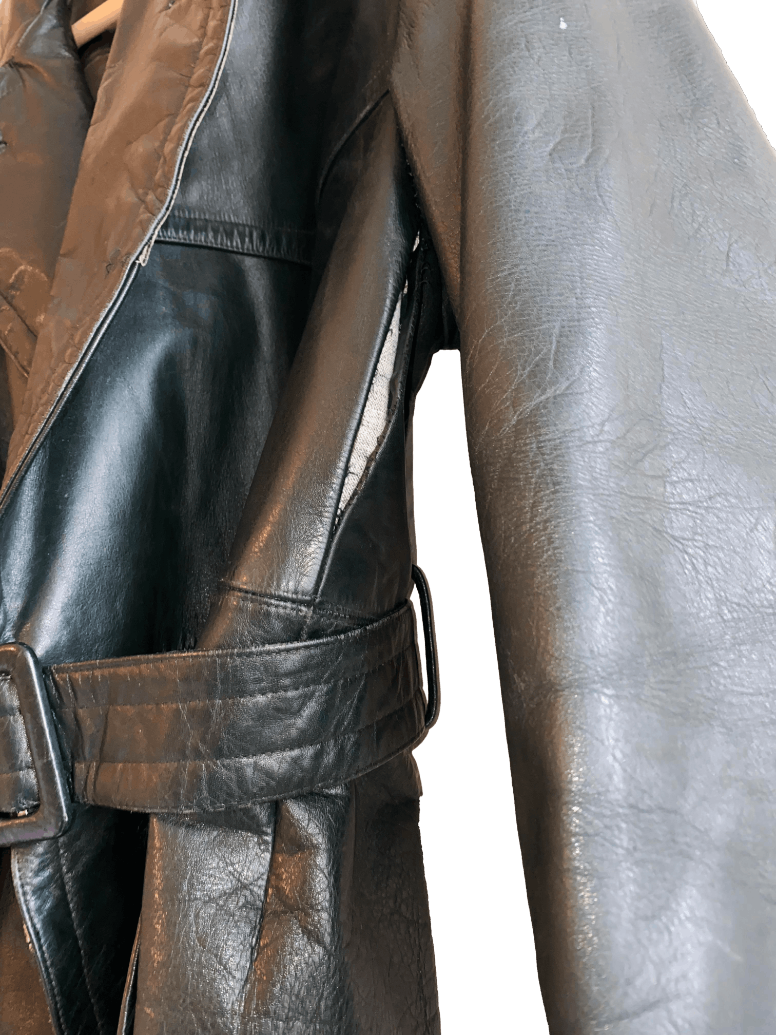 Vintage Vintage Gassner Berlin Leather Coat Size US M / EU 48-50 / 2 - 7 Thumbnail