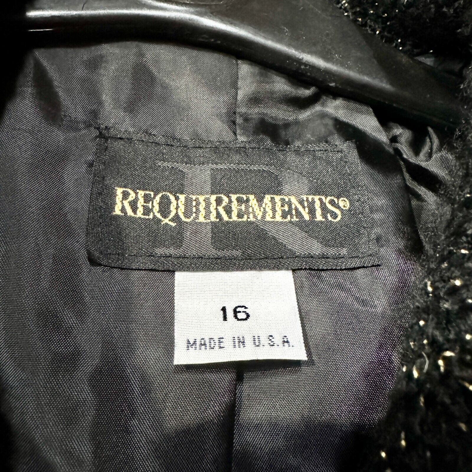 Other Requirments Jacket Women Size 16 Woven Tweed Button Down Size XXL / US 16-18 / IT 52-54 - 2 Thumbnail