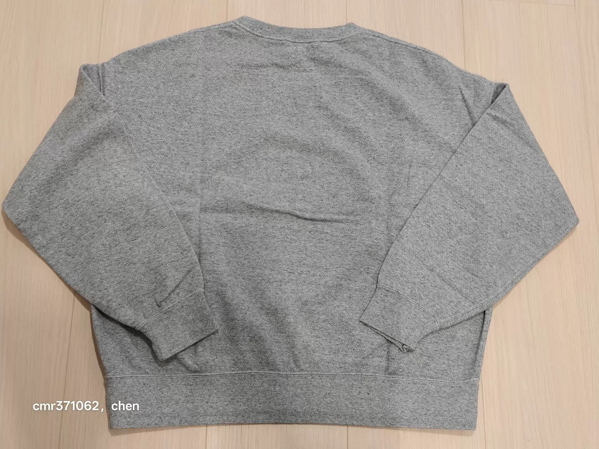 Visvim visvim 23AW Spot Amplus SB L/S Sweatshirt Grey1 Hidden Excl Size US S / EU 44-46 / 1 - 6 Thumbnail