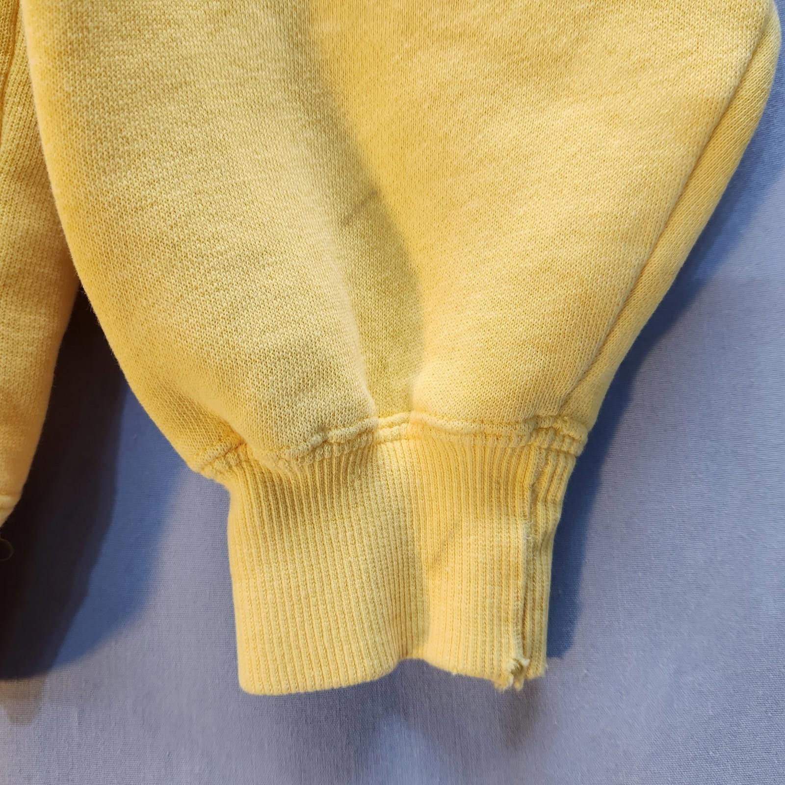 Vintage Vintage 80s Coca Cola Yellow Half Zip Sweatshirt Size Small Size US S / EU 44-46 / 1 - 4 Thumbnail