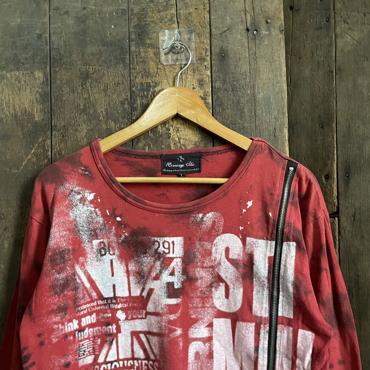 BERNINGS SHO Vintage Bernings Sho Punk Gothic Seditionaries Shirt Size US L / EU 52-54 / 3 - 3 Thumbnail