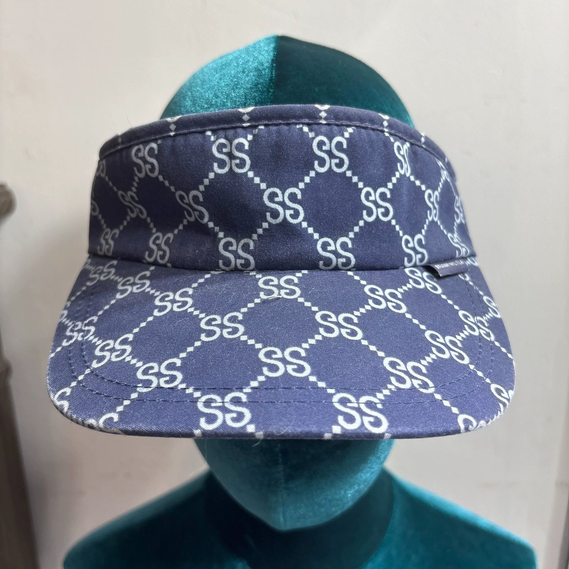 Stussy Stussy x Gucci 00s Parody Visor Cap (Rare Archive) Size ONE SIZE - 1 Thumbnail