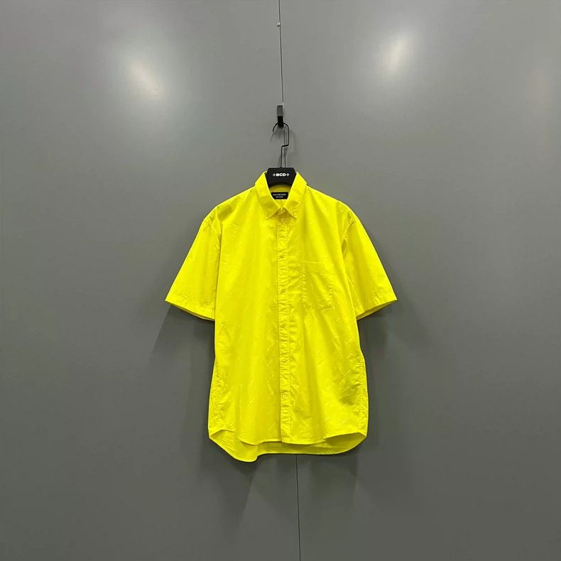 Balenciaga Balenciaga size 37 All-printed bullet screen logo short-sl Size US XS / EU 42 / 0 - 1 Thumbnail