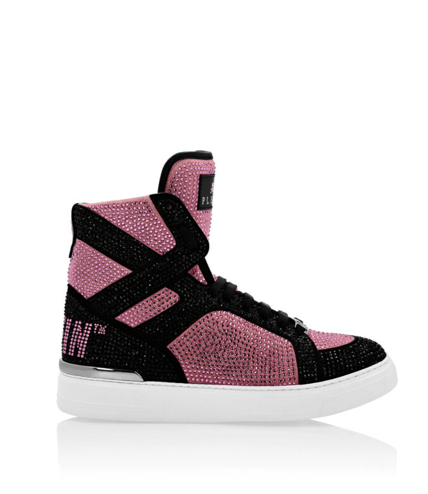 Philipp Plein Phillip Plien Money Beast Hi-Top Pink Paradise Size US 7 / IT 37 - 1 Thumbnail