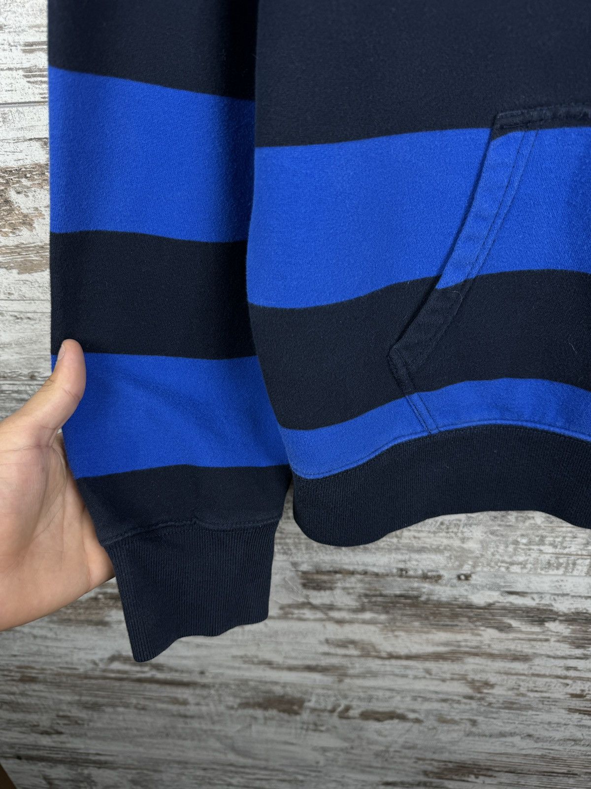 Polo Ralph Lauren × Vintage Mens Vintage Polo Ralph Lauren Rugby hoodie jacket y2k rare Size US XL / EU 56 / 4 - 6 Thumbnail