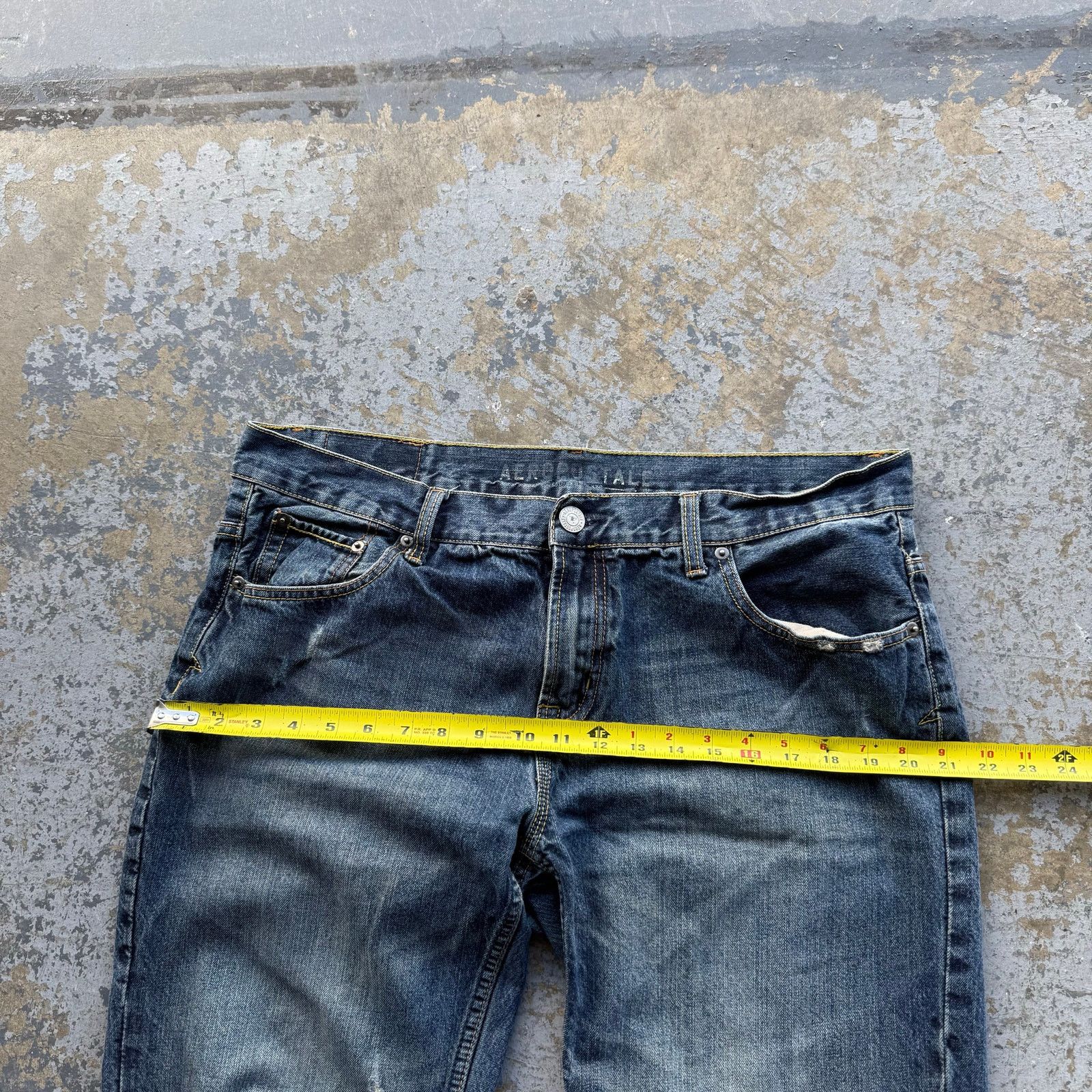 Aeropostale Vintage Y2K Aeropostale Straight Leg Jeans Size US 38 / EU 54 - 8 Thumbnail