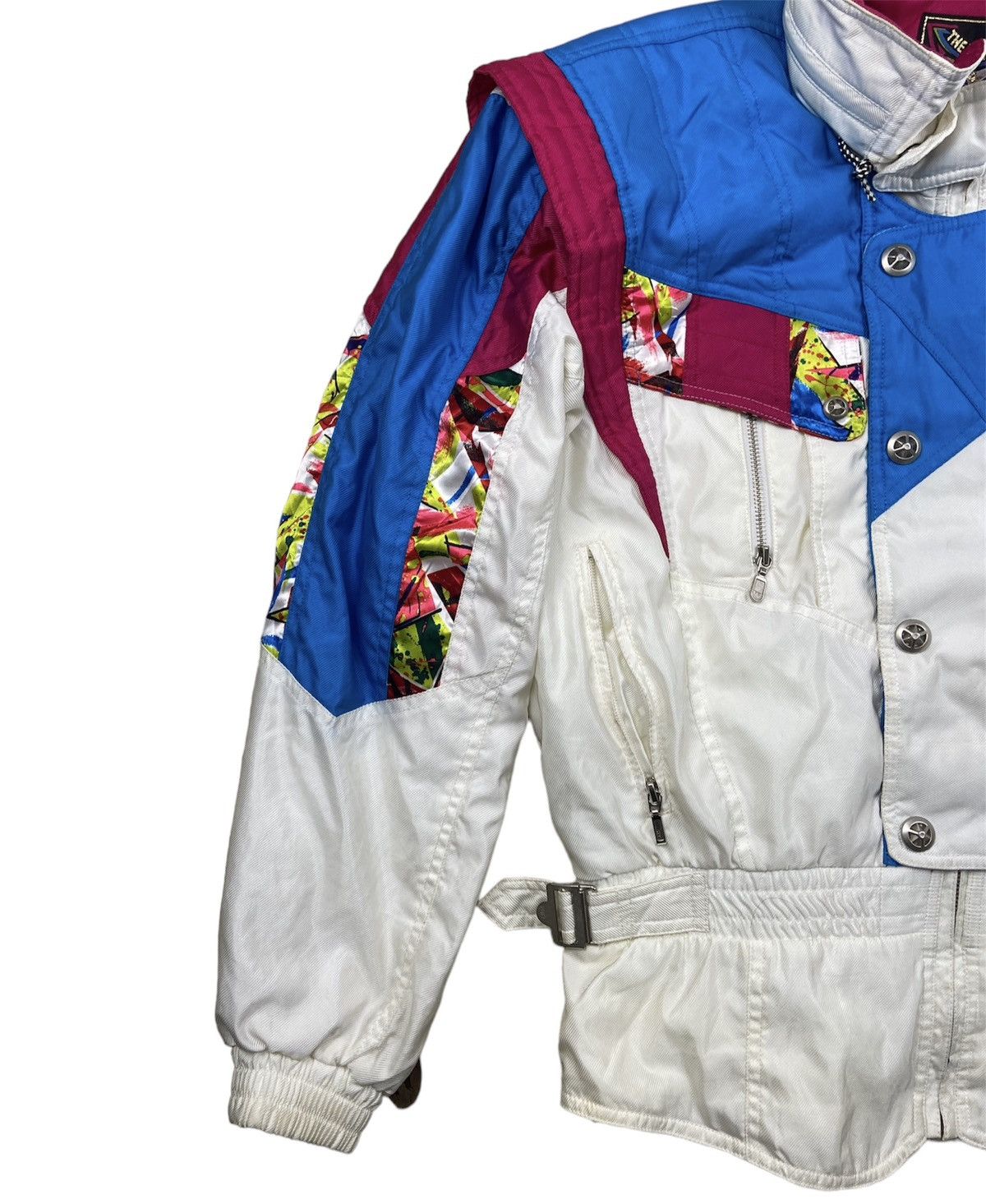 Vintage Vintage 80’s Limited Snow Ski Detachable Jacket Size US L / EU 52-54 / 3 - 3 Thumbnail