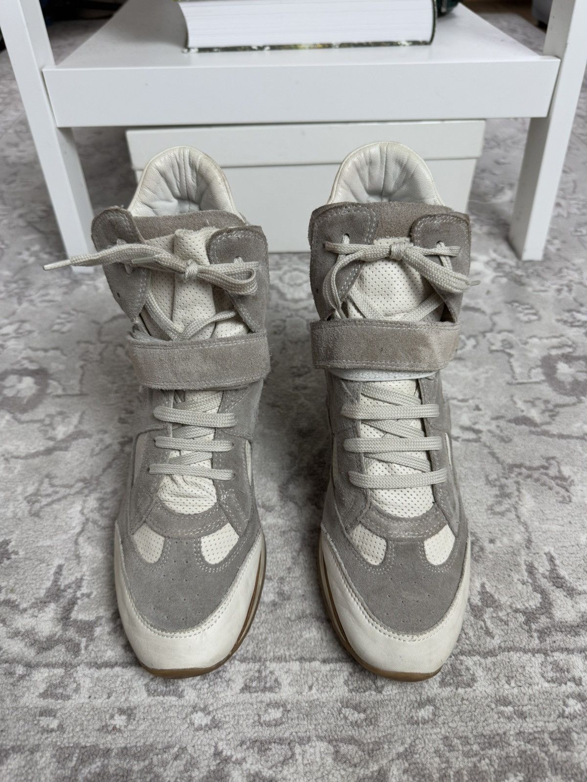 Japanese Brand Vintage y2k High top wedge isabel marant Beckett style shoes Size US 8 / IT 38 - 7 Thumbnail