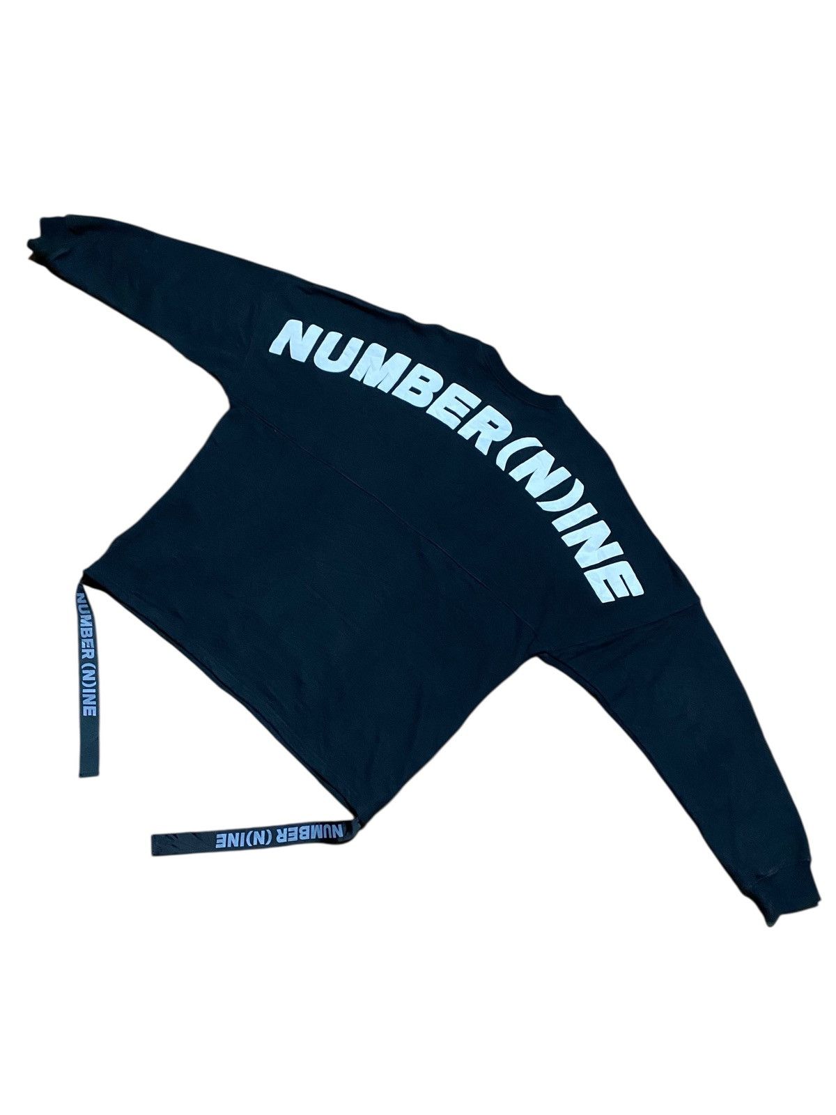 Number (N)ine big logo oversized crewneck