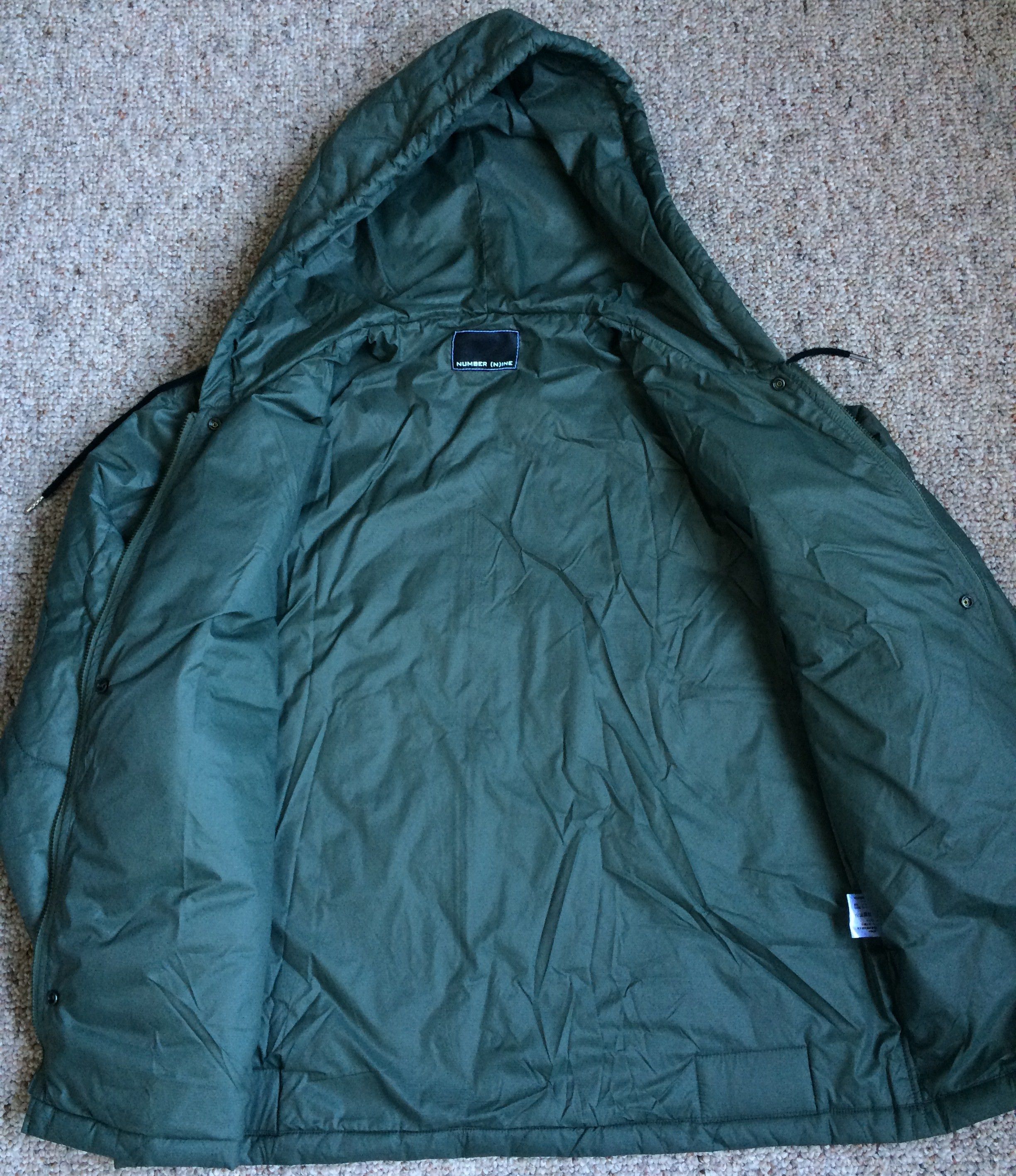 Number (N)ine NEW F/W 2021 Number (N)ine Quilted Jacket Size US XL / EU 56 / 4 - 5 Thumbnail