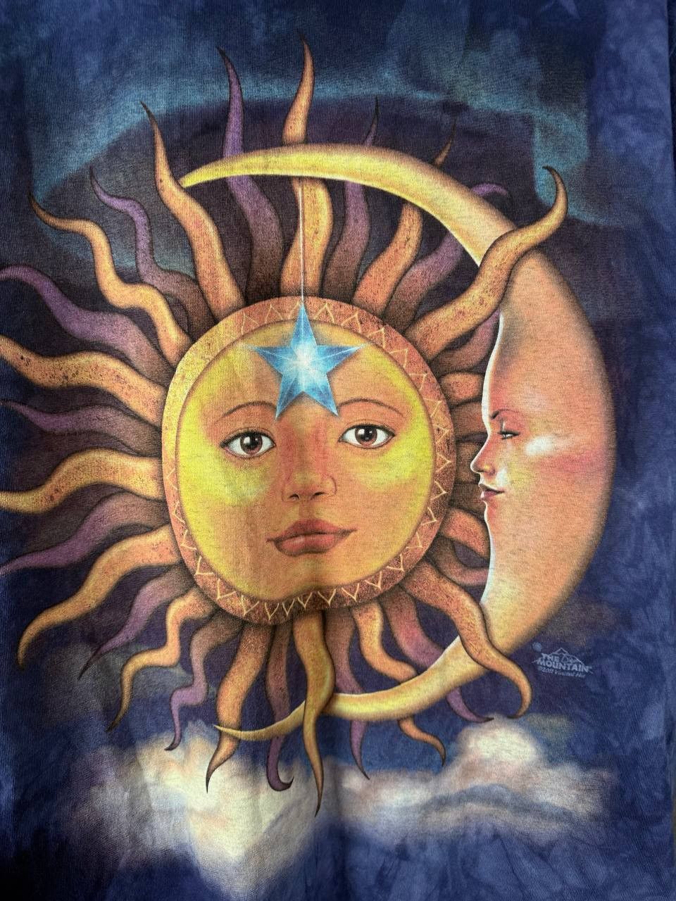 The Mountain The Mountain Sun And Moon made in USA tee Size US L / EU 52-54 / 3 - 3 Thumbnail