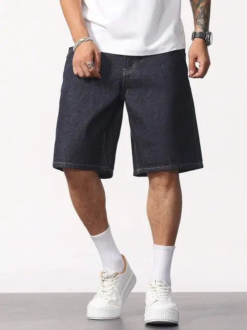 Japanese Brand × Vintage RETRO vintage jeans Y2K denim shorts Size US 34 / EU 50 - 2 Thumbnail