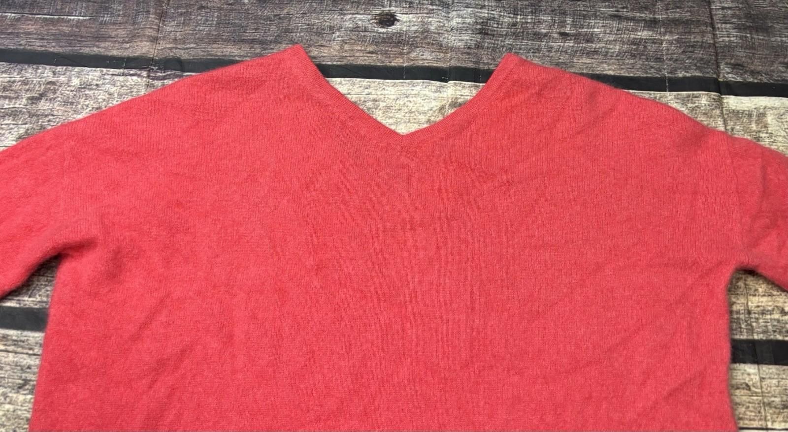 Charter Club Charter Club Luxury Sweater Womens Small Cashmere V-Neck Size S / US 4 / IT 40 - 6 Thumbnail