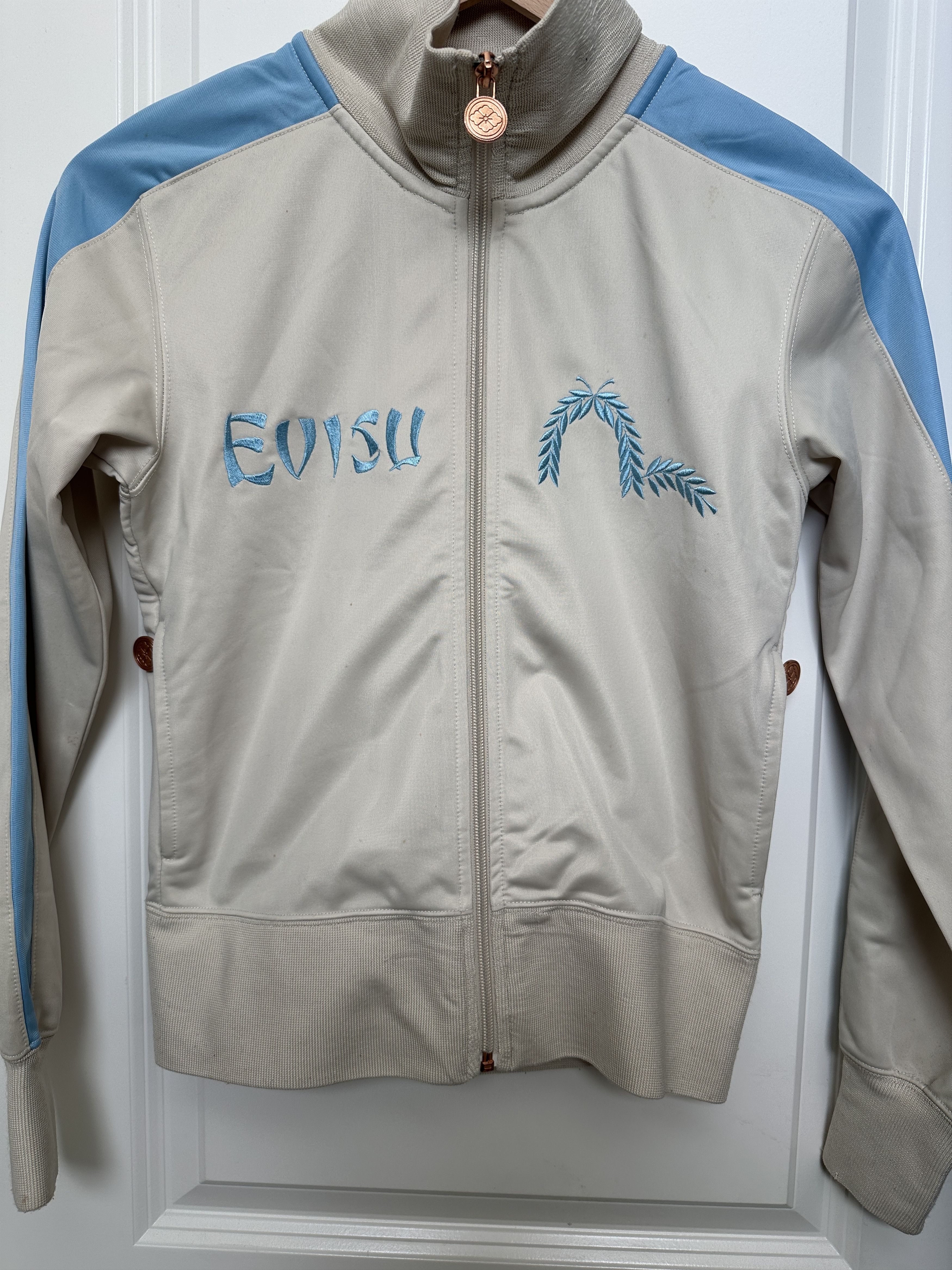 Evisu Vintage Evisu track jacket with embroidered logo Size S / US 4 / IT 40 - 1 Thumbnail