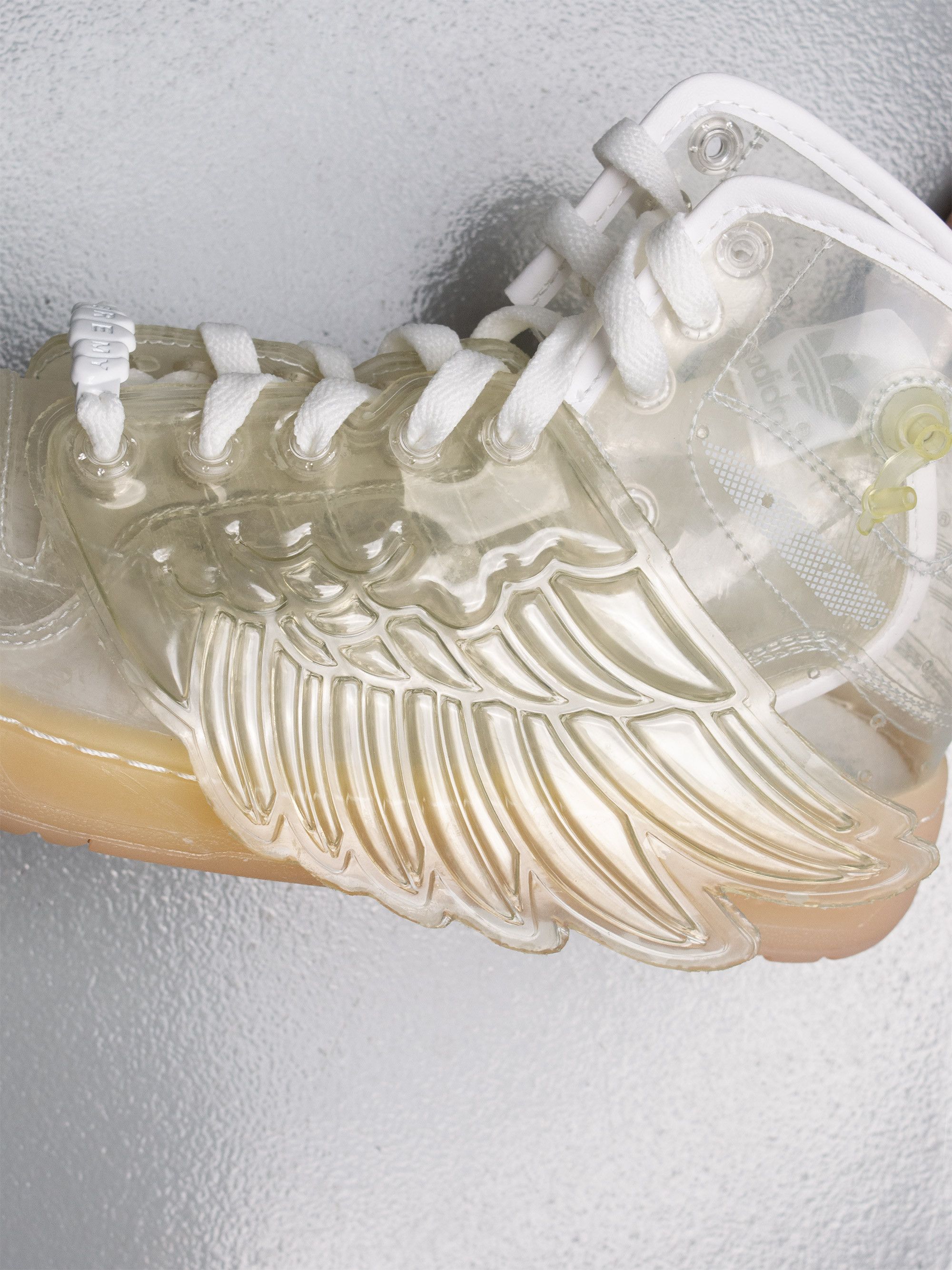 Adidas × Jeremy Scott adidas Originals by Jeremy Scott S/S 2011 JS Wings "Clear" Size US 6.5 / EU 39-40 - 9 Thumbnail